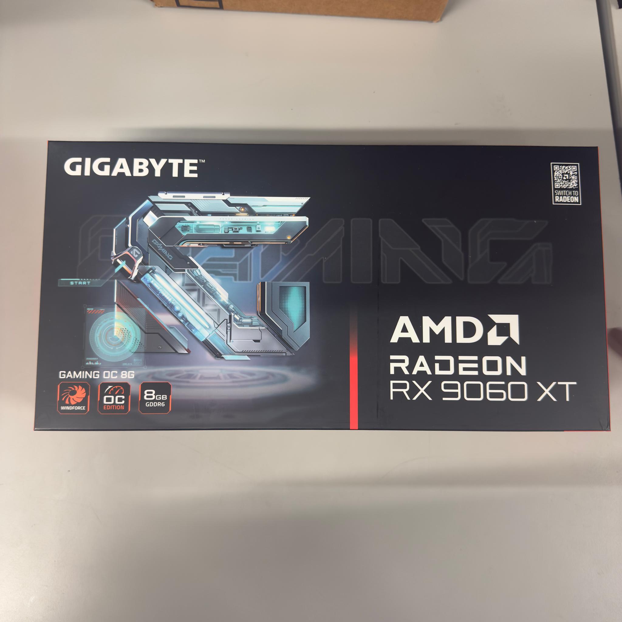 Gigabyte Gaming OC RX 9060 XT 8GB (Open Box)