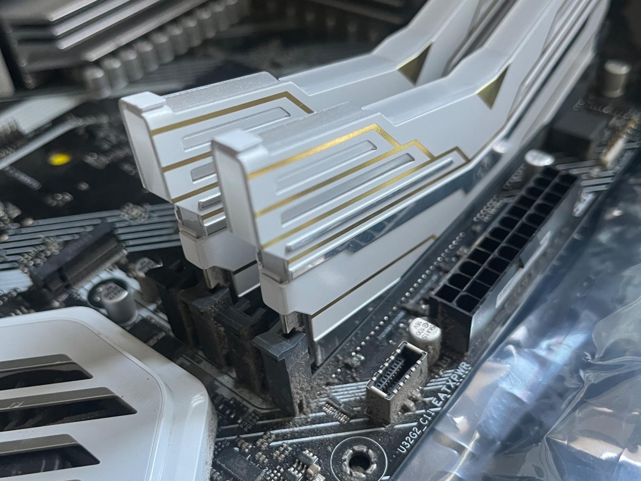 Asus prime x570 pro atx and 64gb of 3600mhz ram