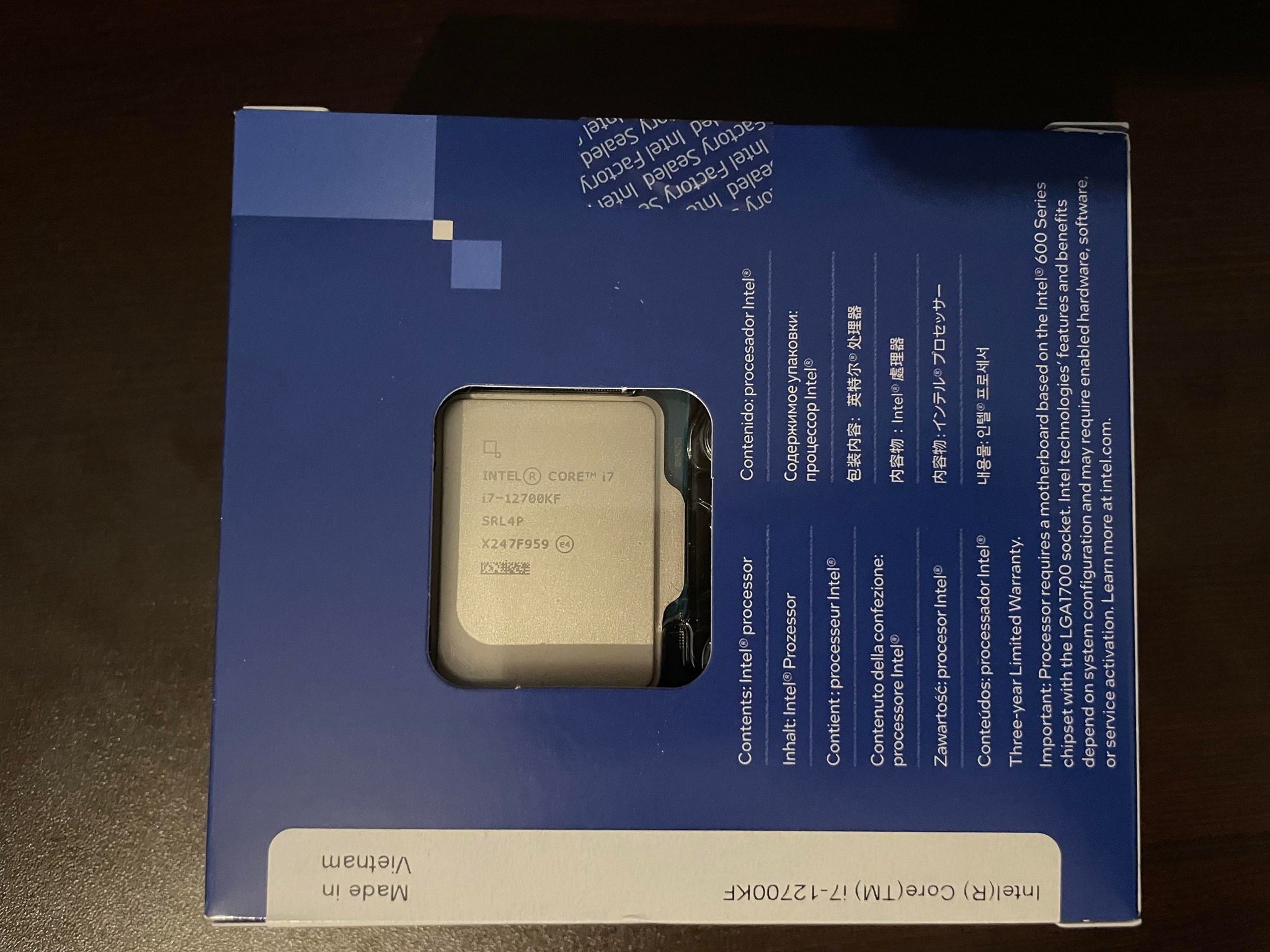 Intel i7-12700KF (Brand New)