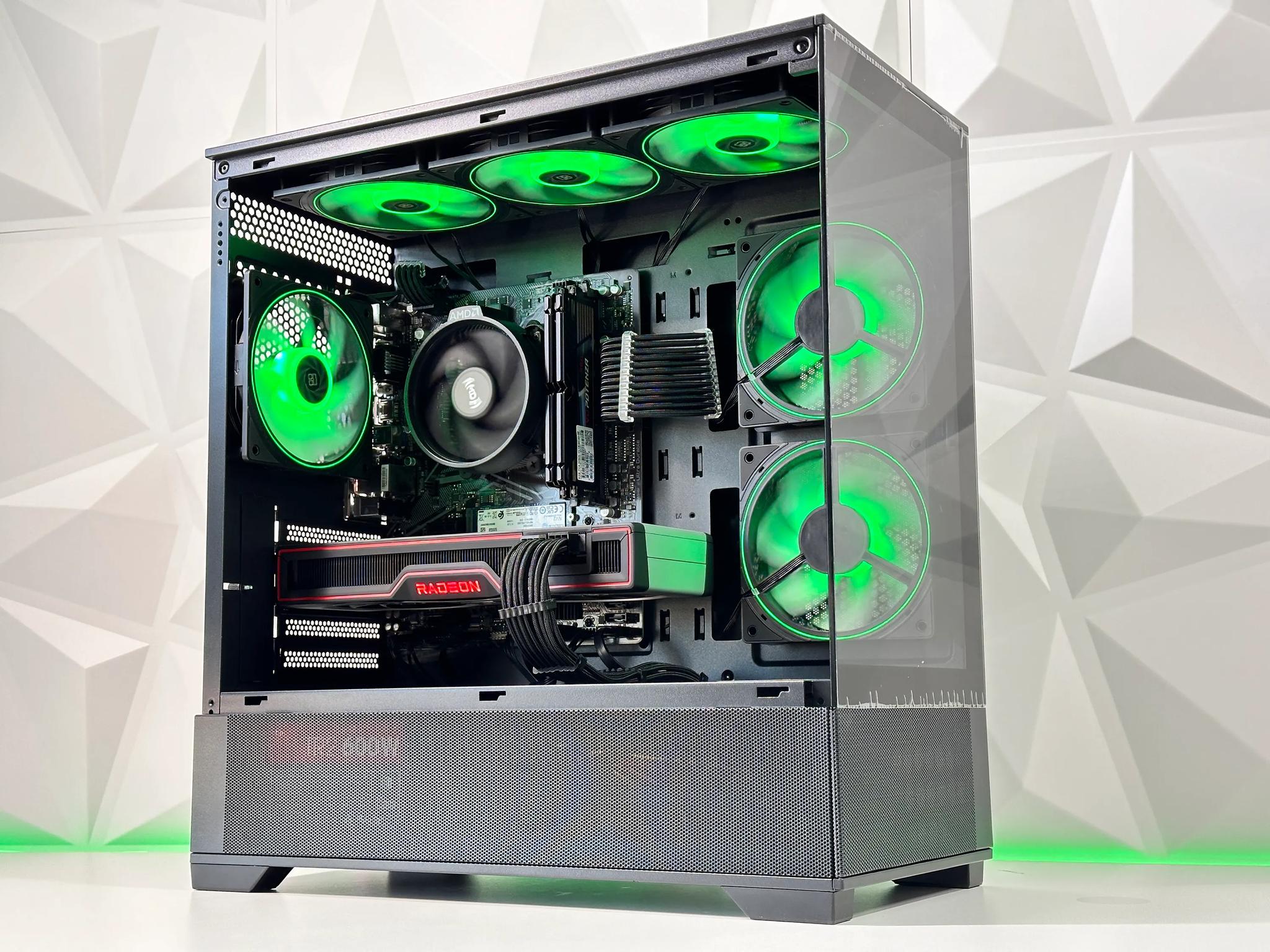 🩸🧯Gaming PC🚨AMD RX 6700 XT 12 GB🚨AMD Ryzen 5 5600X 🚨16GB DDR4🚨1TB SSD NVME