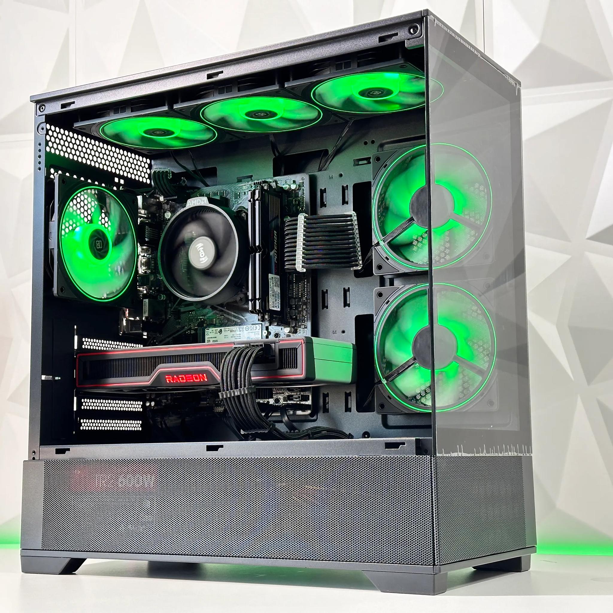 🩸🧯Gaming PC🚨AMD RX 6700 XT 12 GB🚨AMD Ryzen 5 5600X 🚨16GB DDR4🚨1TB SSD NVME