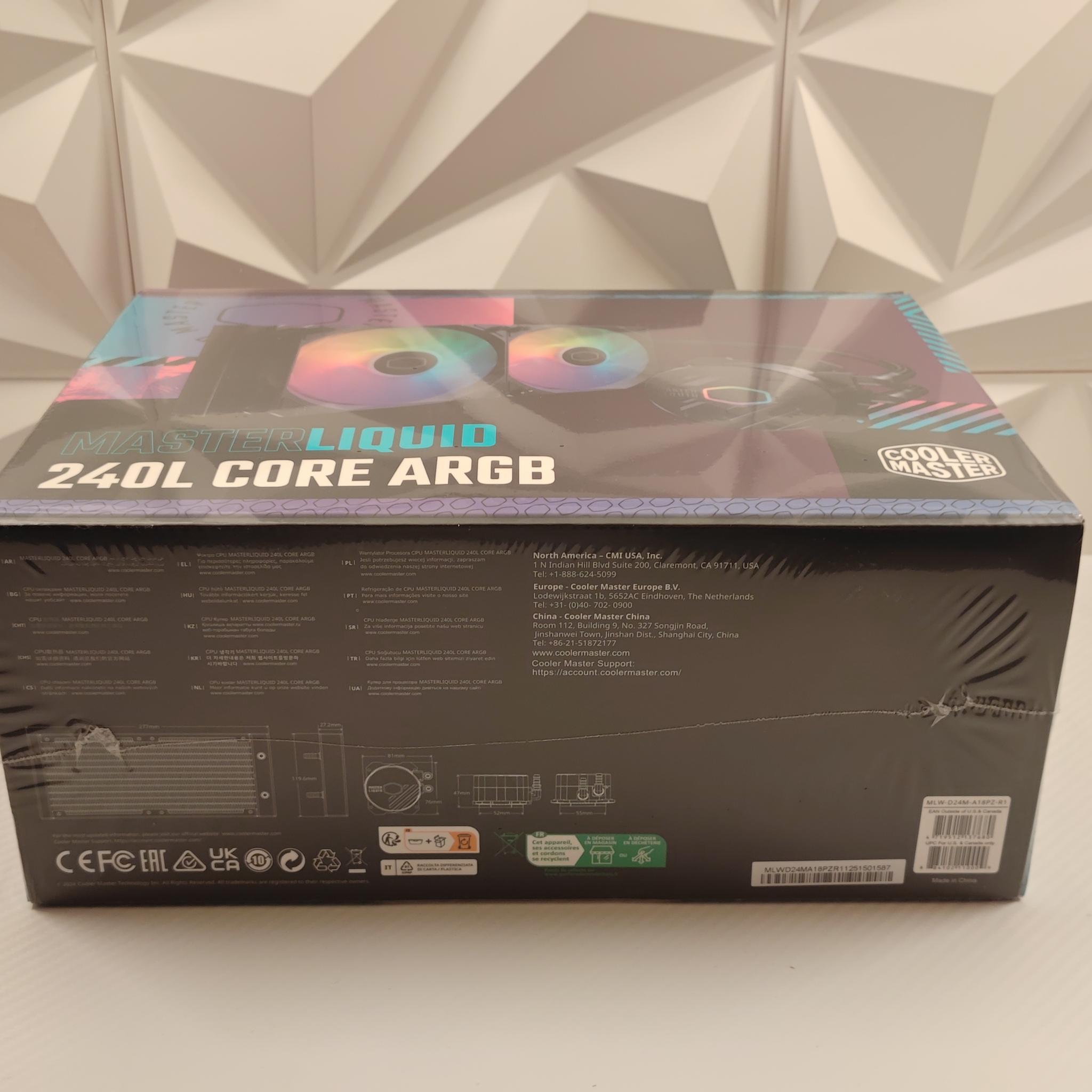 Cooler Master MasterLiquid 240L Core ARGB