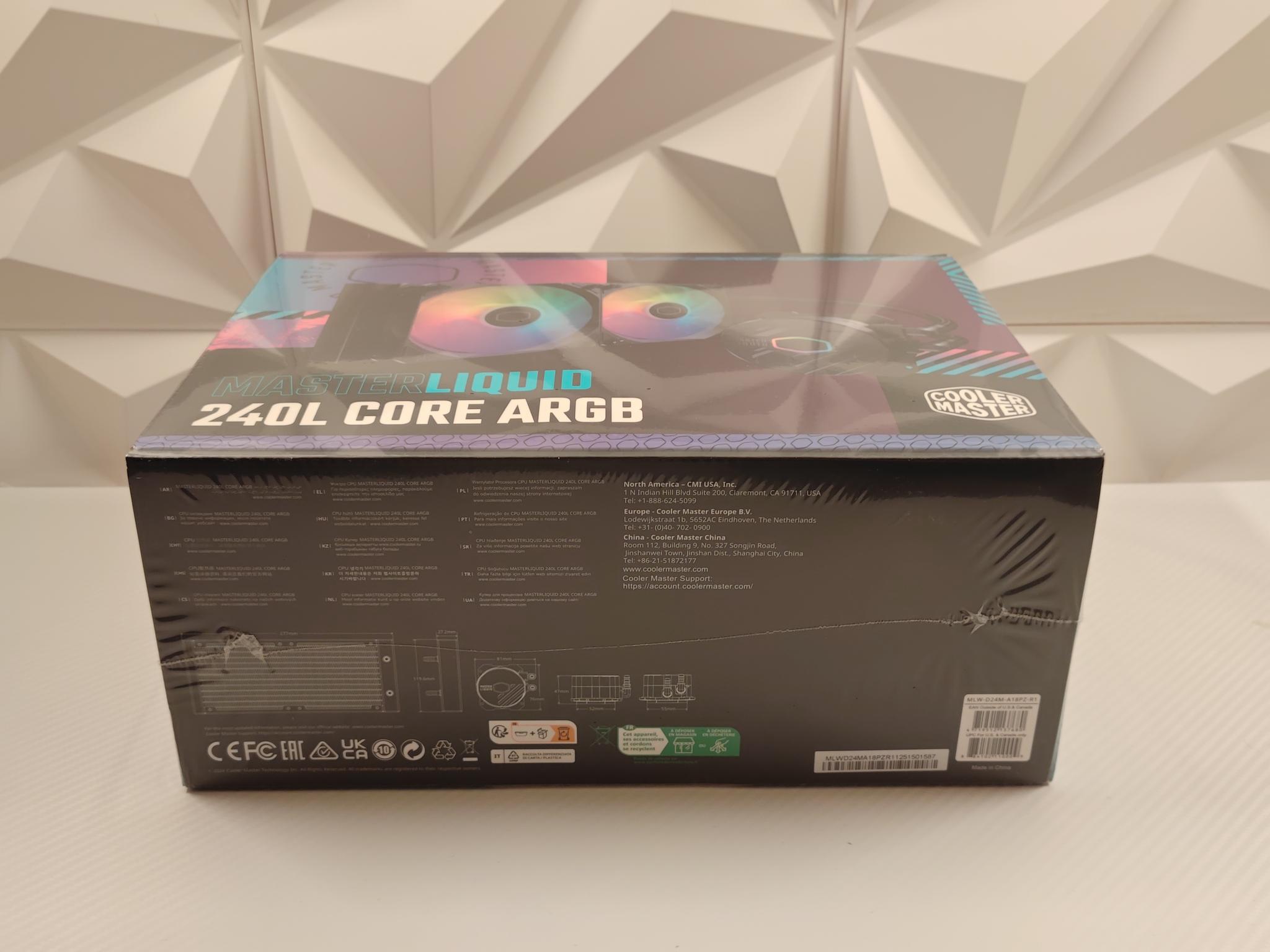 Cooler Master MasterLiquid 240L Core ARGB