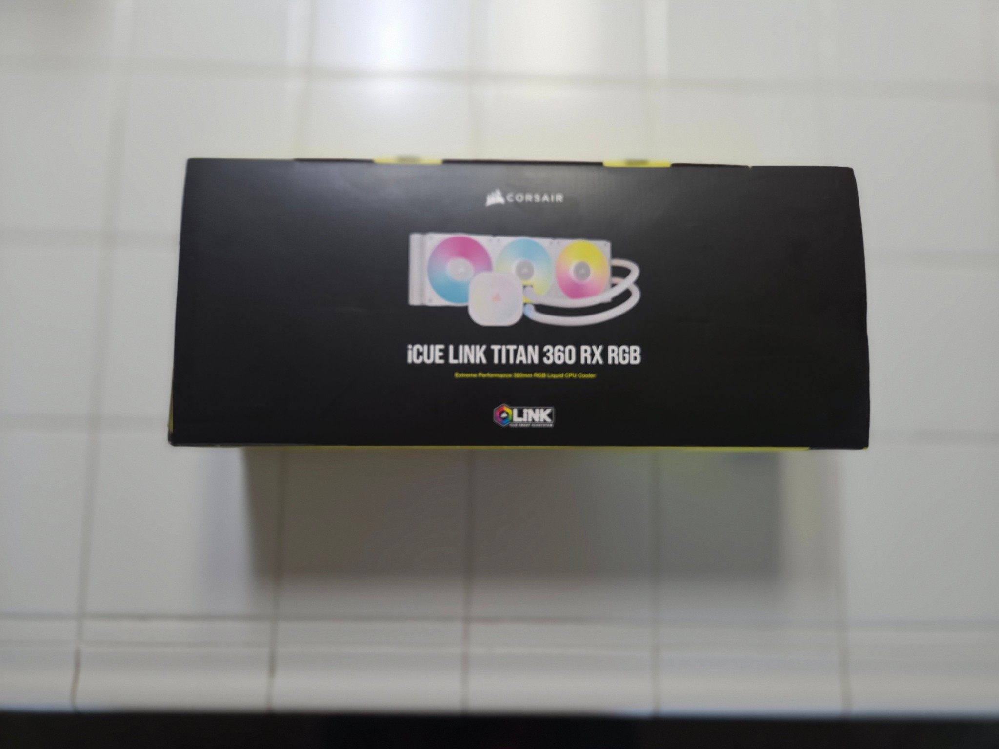 CORSAIR TITAN 360 RX RGB WHITE