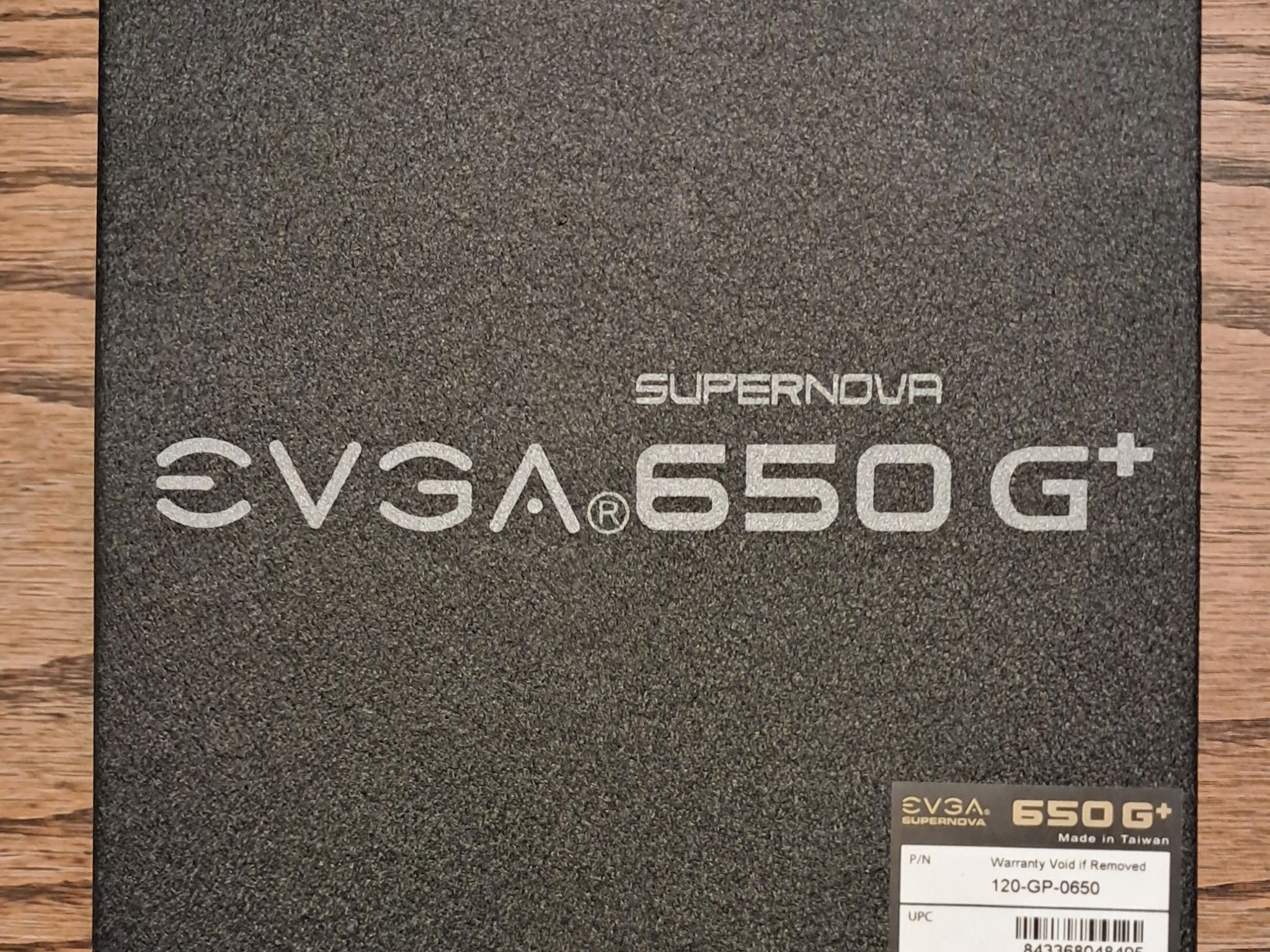 EVGA 650 G+ Supernova 80+ Gold PSU