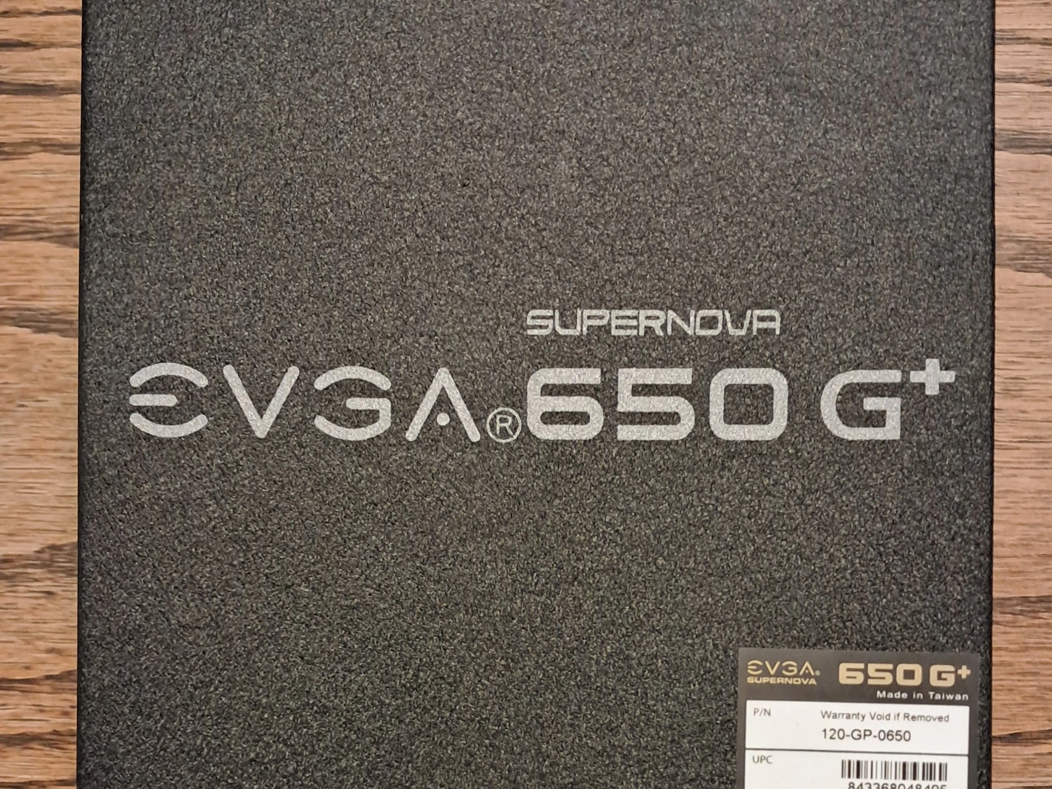 EVGA 650 G+ Supernova 80+ Gold PSU