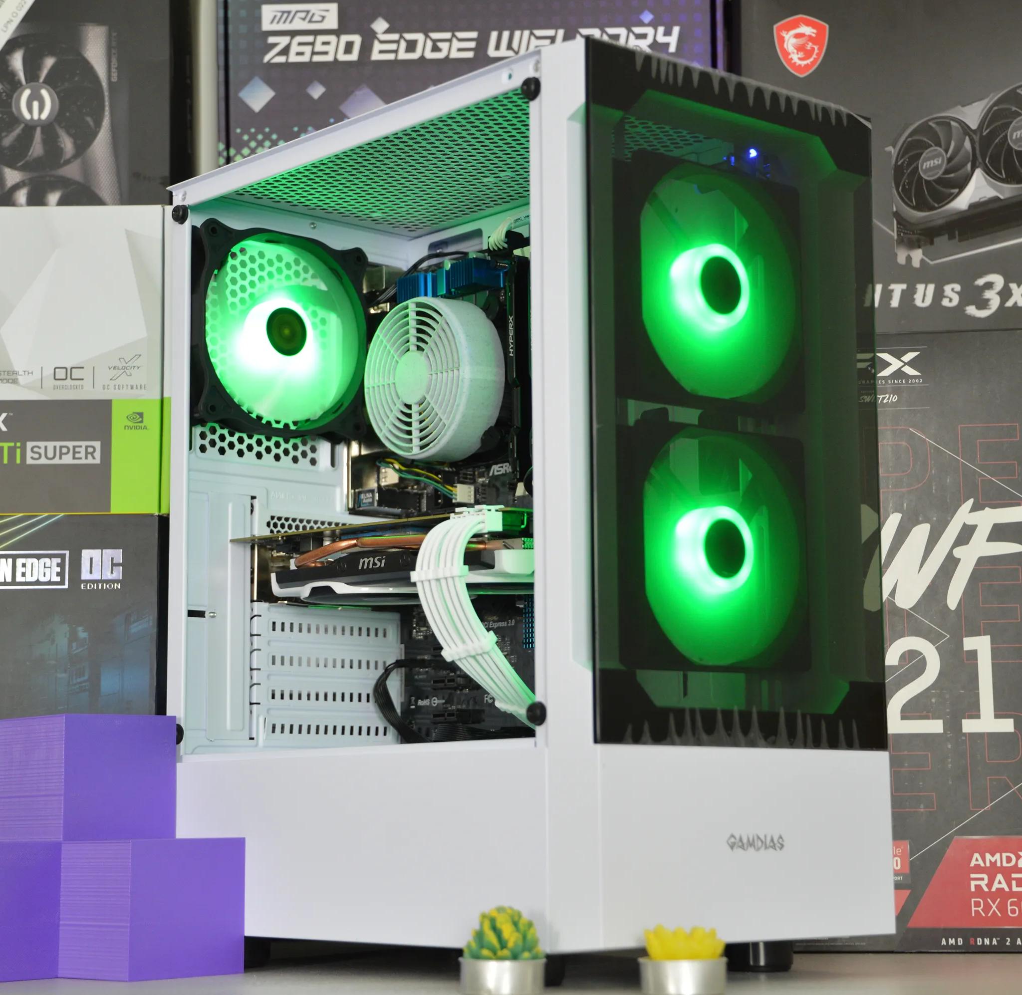 ⚫❄️| R9 380 | INTEL i5 4590 | 16GB DDR3 RAM | 512GB SATA SSD | Midnight Frost |