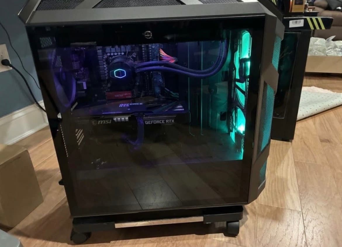 Gaming PC Custom -RTX3060,i5-12400F, 1TB NVMe SSD