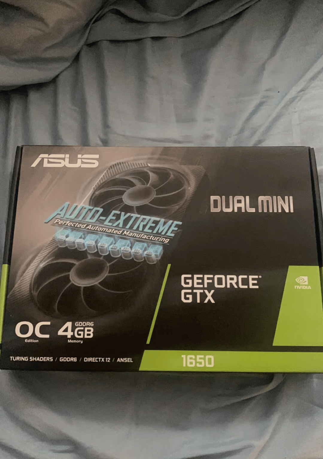 BNIB Asus 1650 dual mini oc edition 