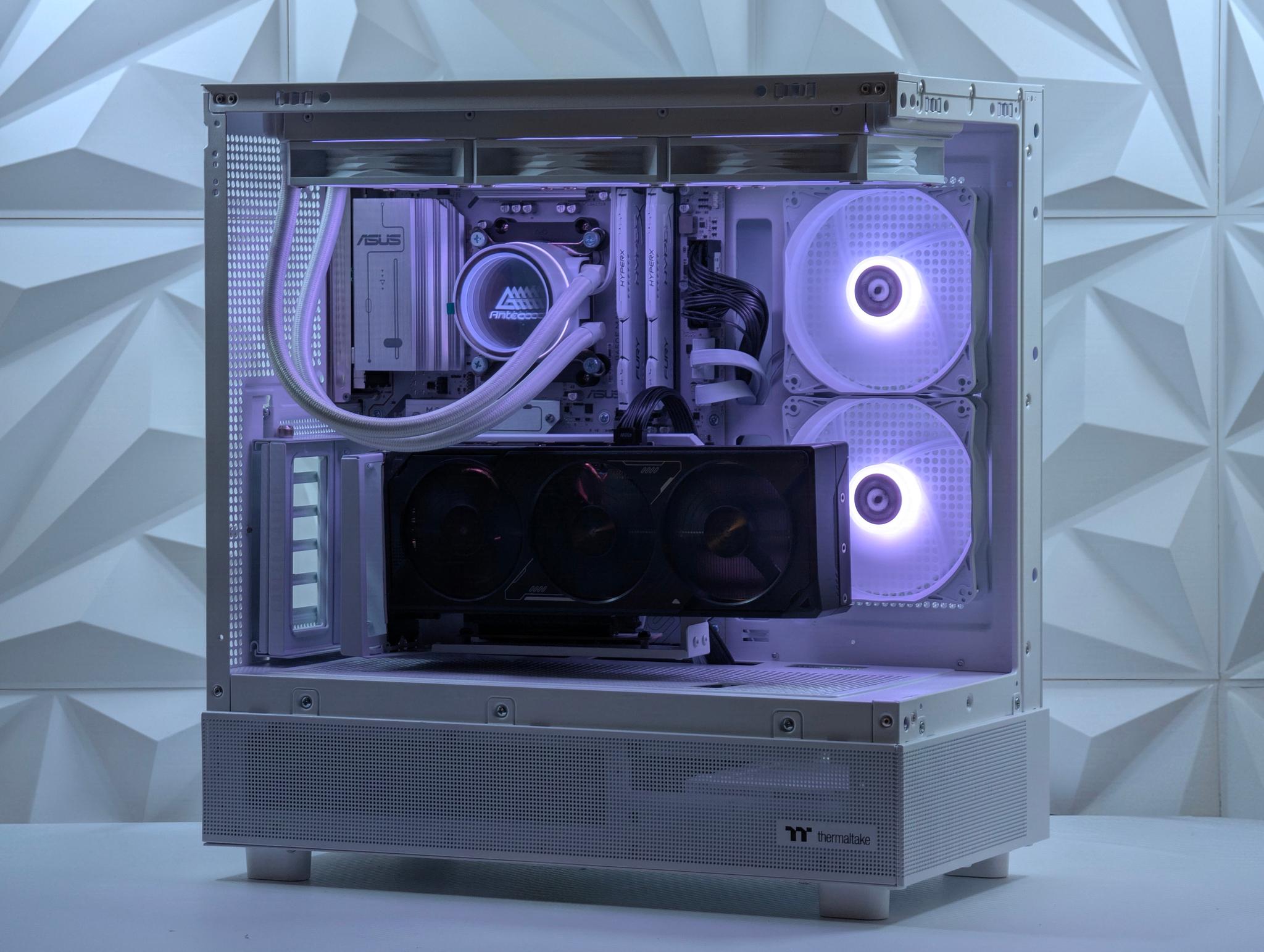 🤍ALABASTER | Ryzen 7 9800X3D | RTX 5070 12GB | 32GB DDR5 | 1TB NVMe | White 1440p | FREE SHIPPING
