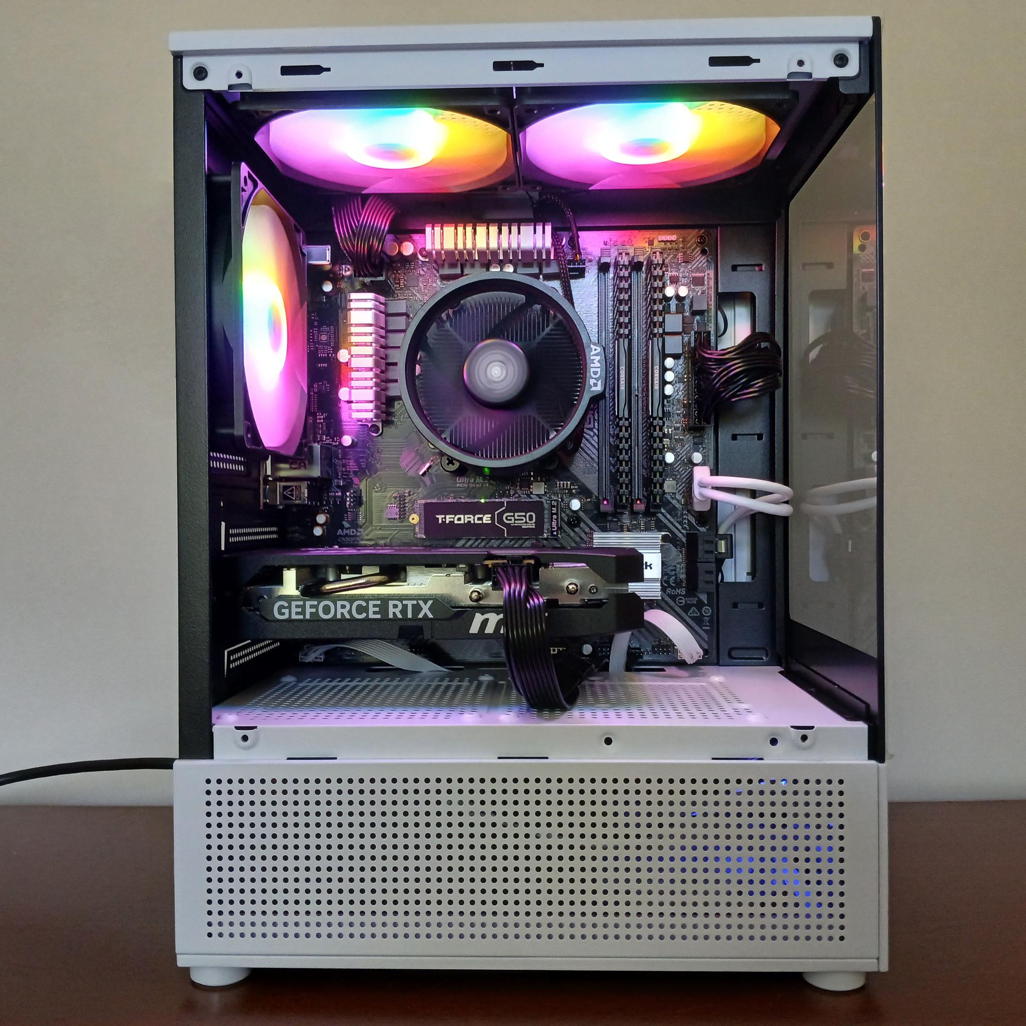 Panda | RTX 5060 8GB | Ryzen 5 5500 | 16GB RAM | 1.5 TB Storage