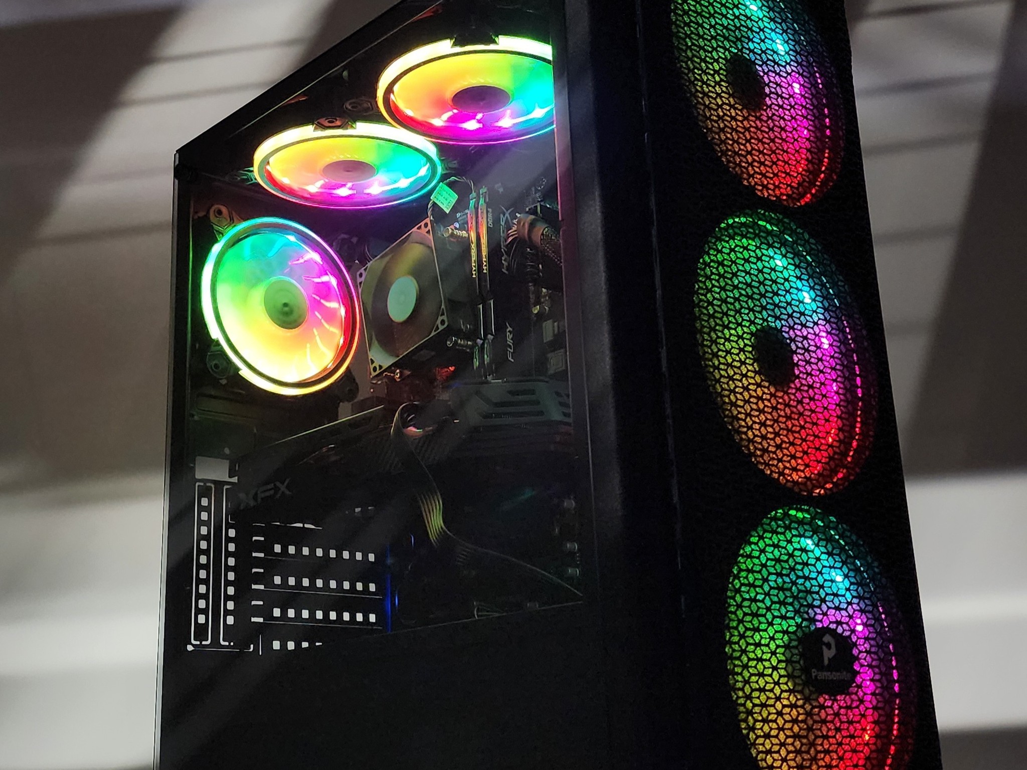 Gaming PC i3-6300 8GB RAM 256GB SSD + 1TB HDD RX 580 8GB Windows 11 Computer