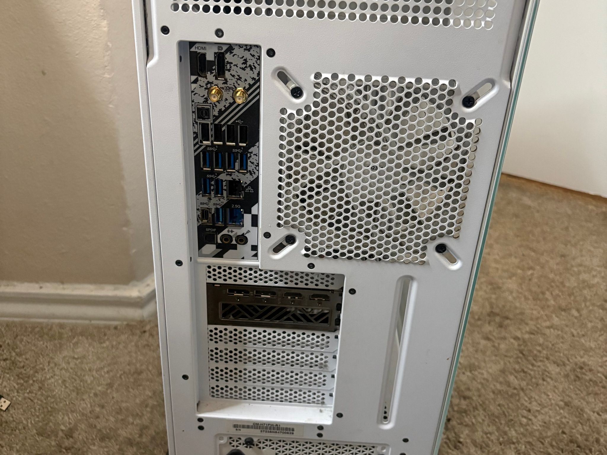 Radeon RX 7900 XT Custom Gaming PC - Ryzen 7 7800X3D, 48GB RAM, 2TB NVMe SSD