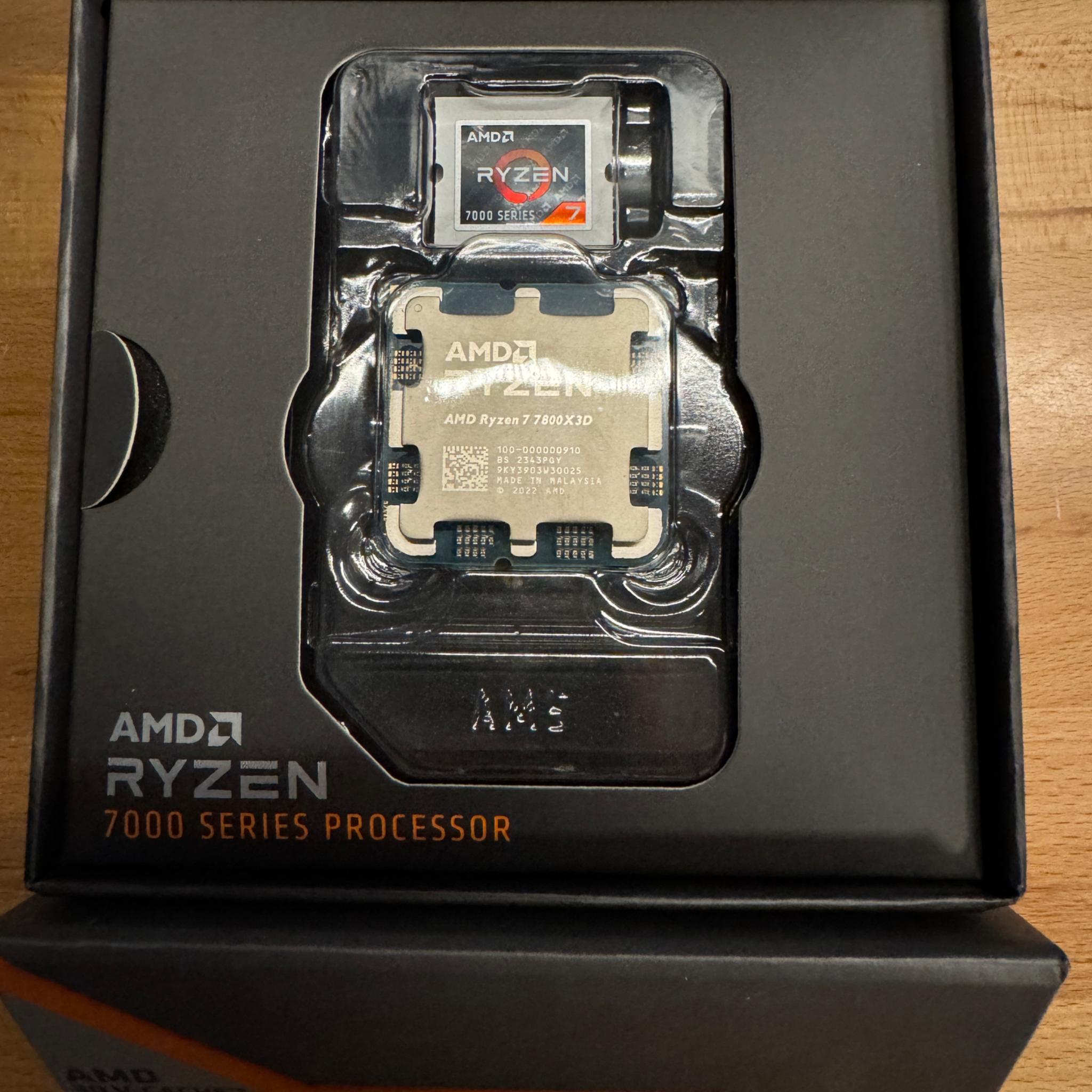 AMD Ryzen 7800X3D AM5 CPU
