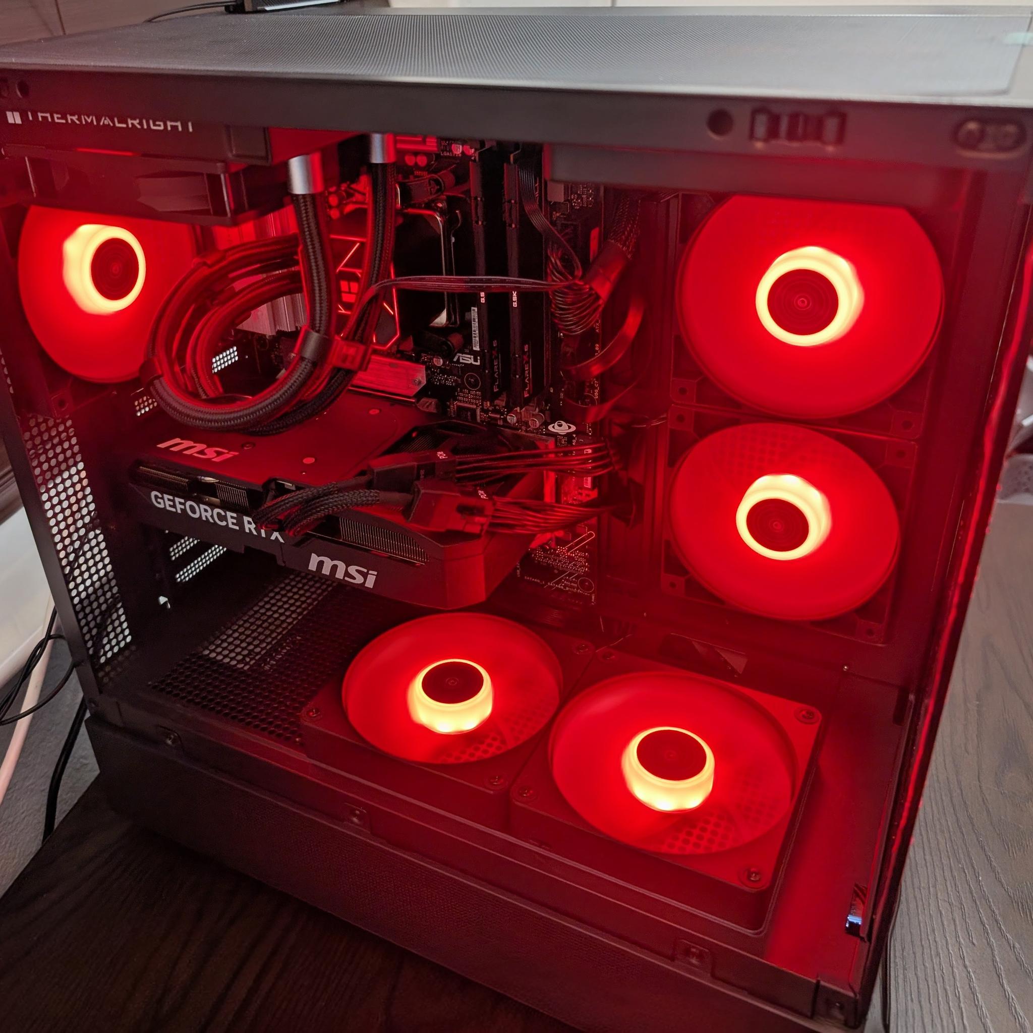 AMD RYZEN 7600X3D| MSI SHADOW RTX 5070 12GB| 32 GB DDR5 RAM| 1TB NVMe| WIFI| WINDOW 11| GAMING PC