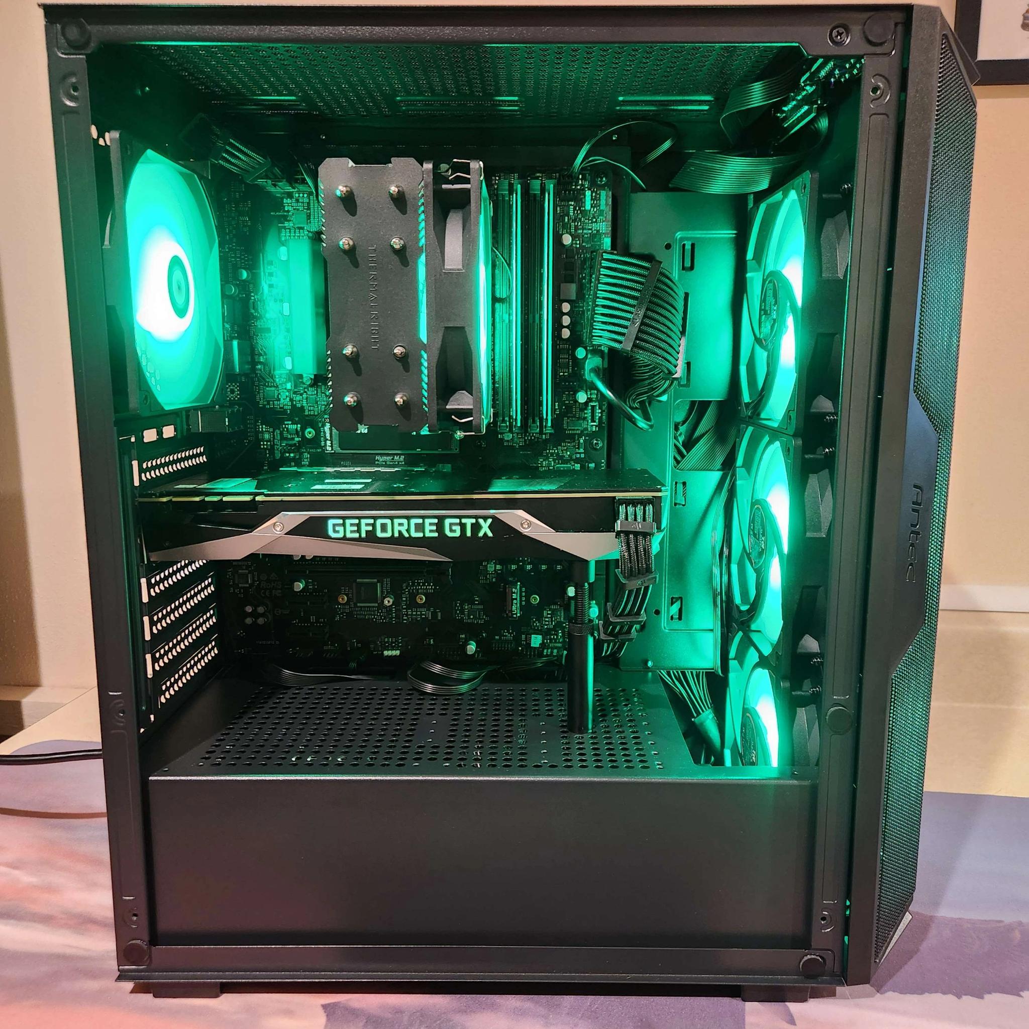 GTX 1080 | i5-11400F | 16GB RAM | 1TB SSD | RGB | Windows 11