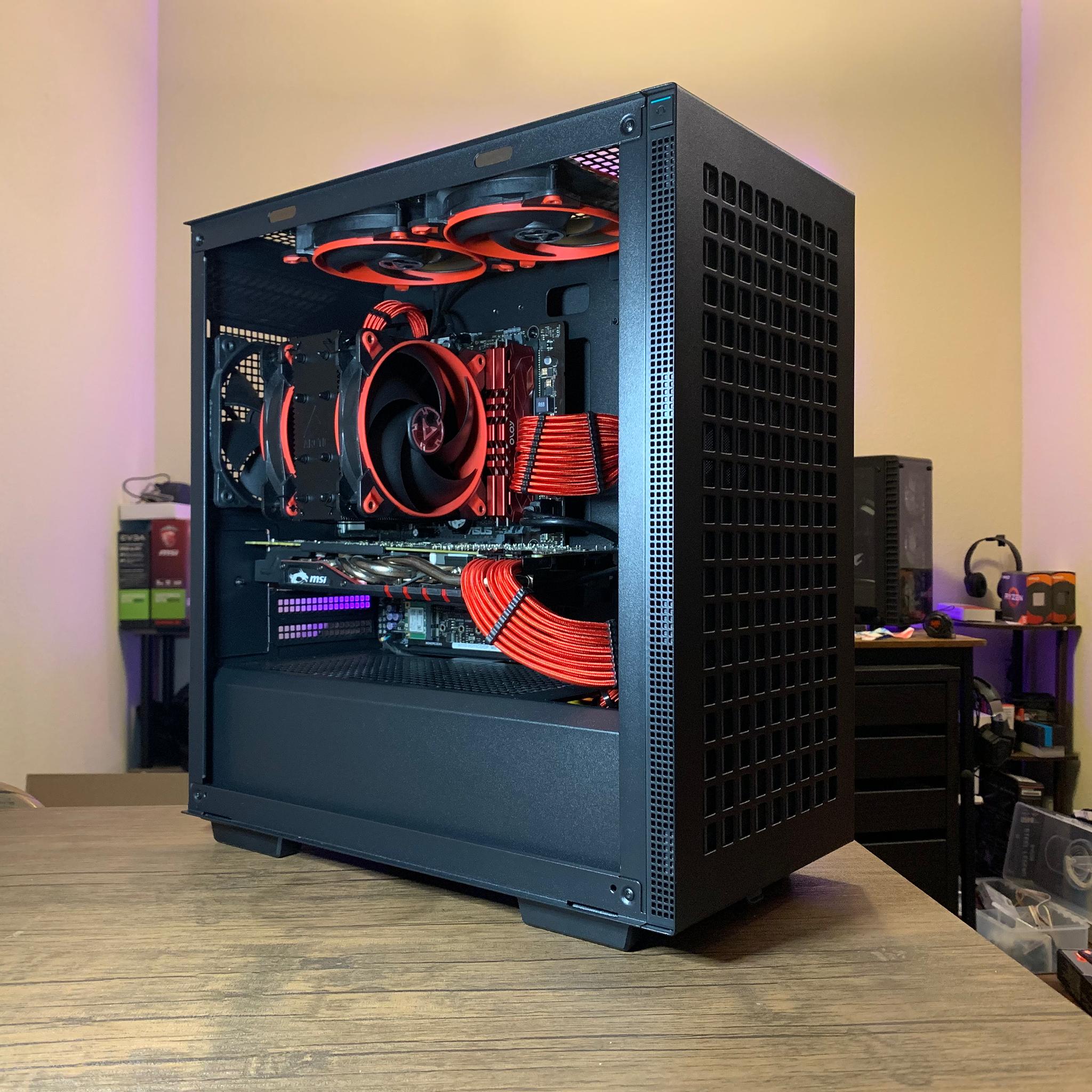 Budget Red/Black Gaming PC (Intel i5 6400 + GTX 980)