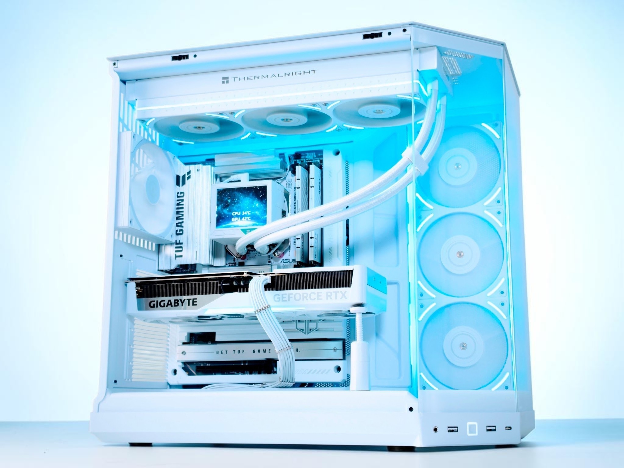 ❄️🥶Cryo V1❄NVIDIA RTX 5070 Ti  16GB❄AMD Ryzen 7 9800X3D❄32GB DDR5❄2TB NVME