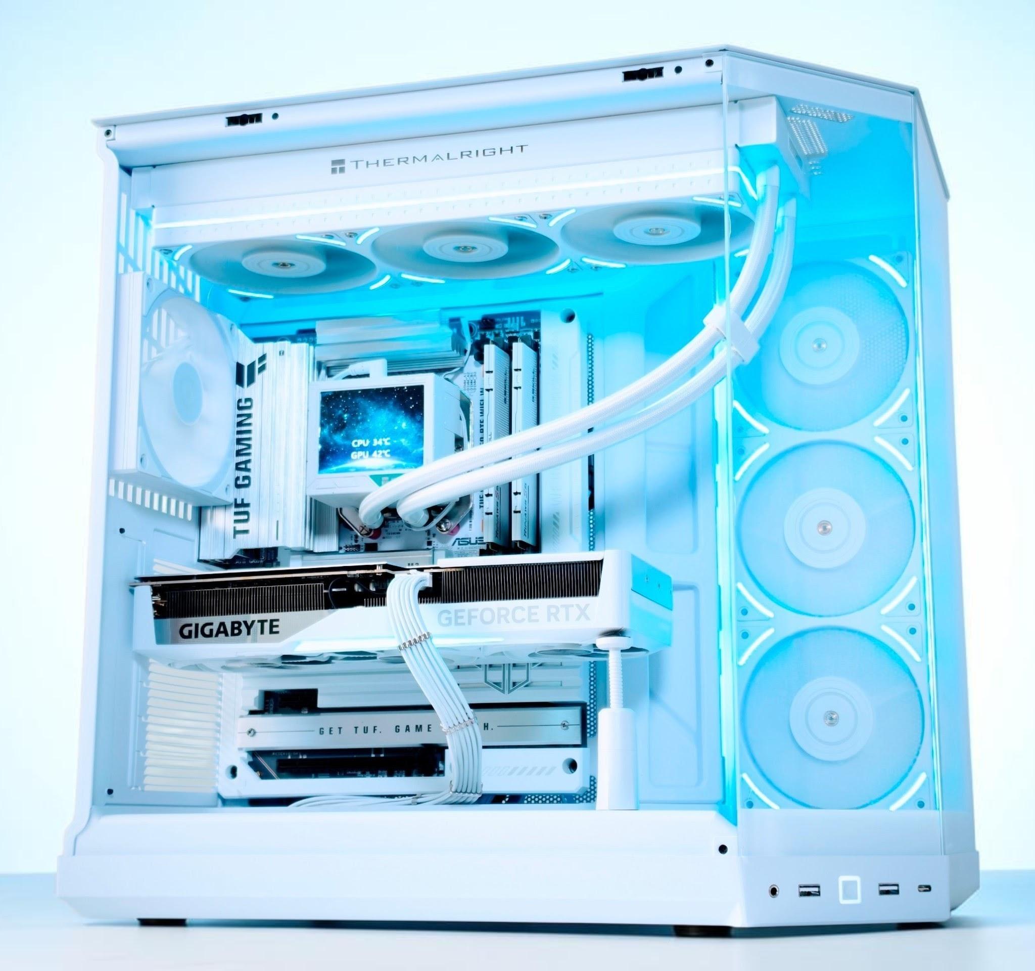 ❄️🥶Cryo V1❄NVIDIA RTX 5070 Ti  16GB❄AMD Ryzen 7 9800X3D❄32GB DDR5❄2TB NVME