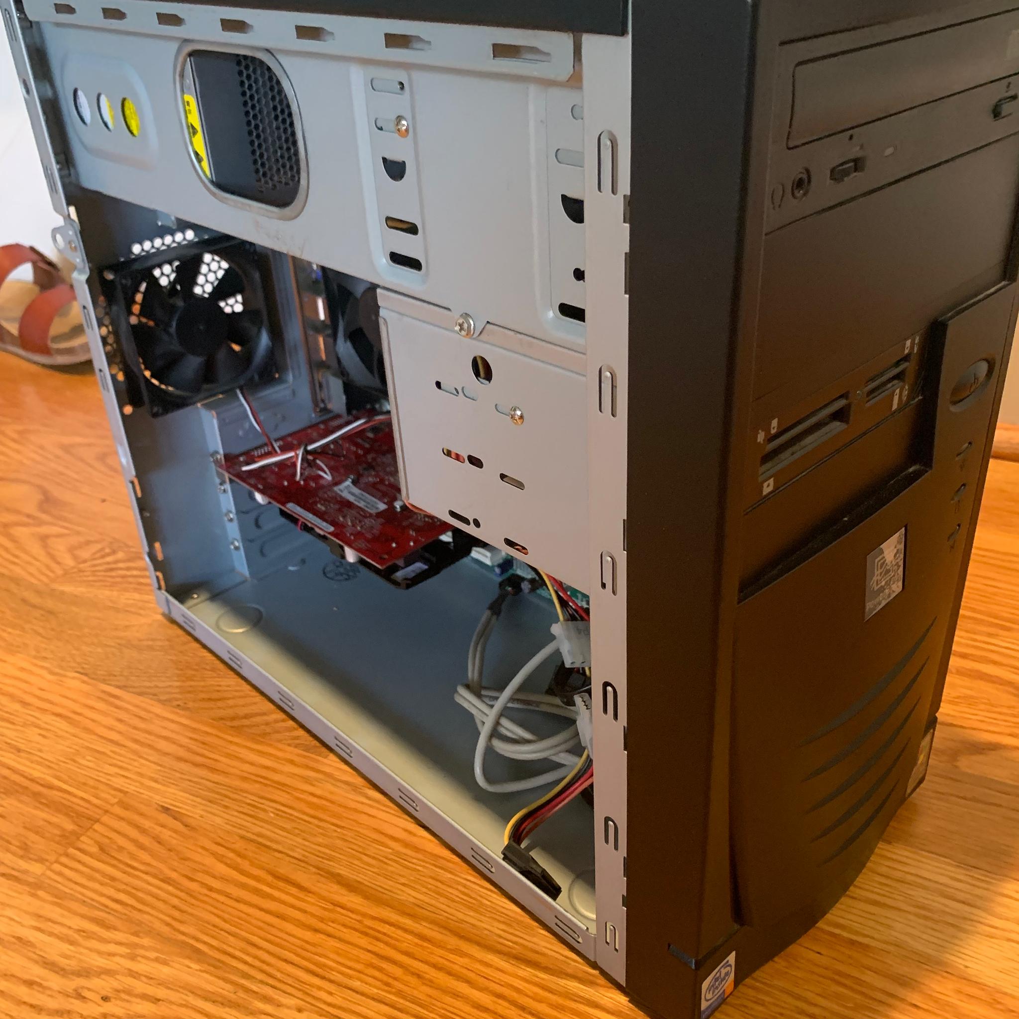 BUDGET GAMING PC AMD ATHLON x4 630 RADEON R7 250 8GB RAM 256GB SSD WINDOWS CUSTOM ESPORTS GAMING