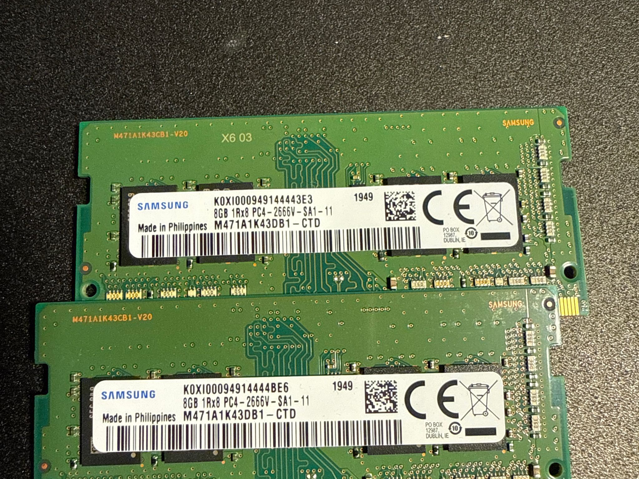 Samsung 16GB (2x8GB) DDR4-2666