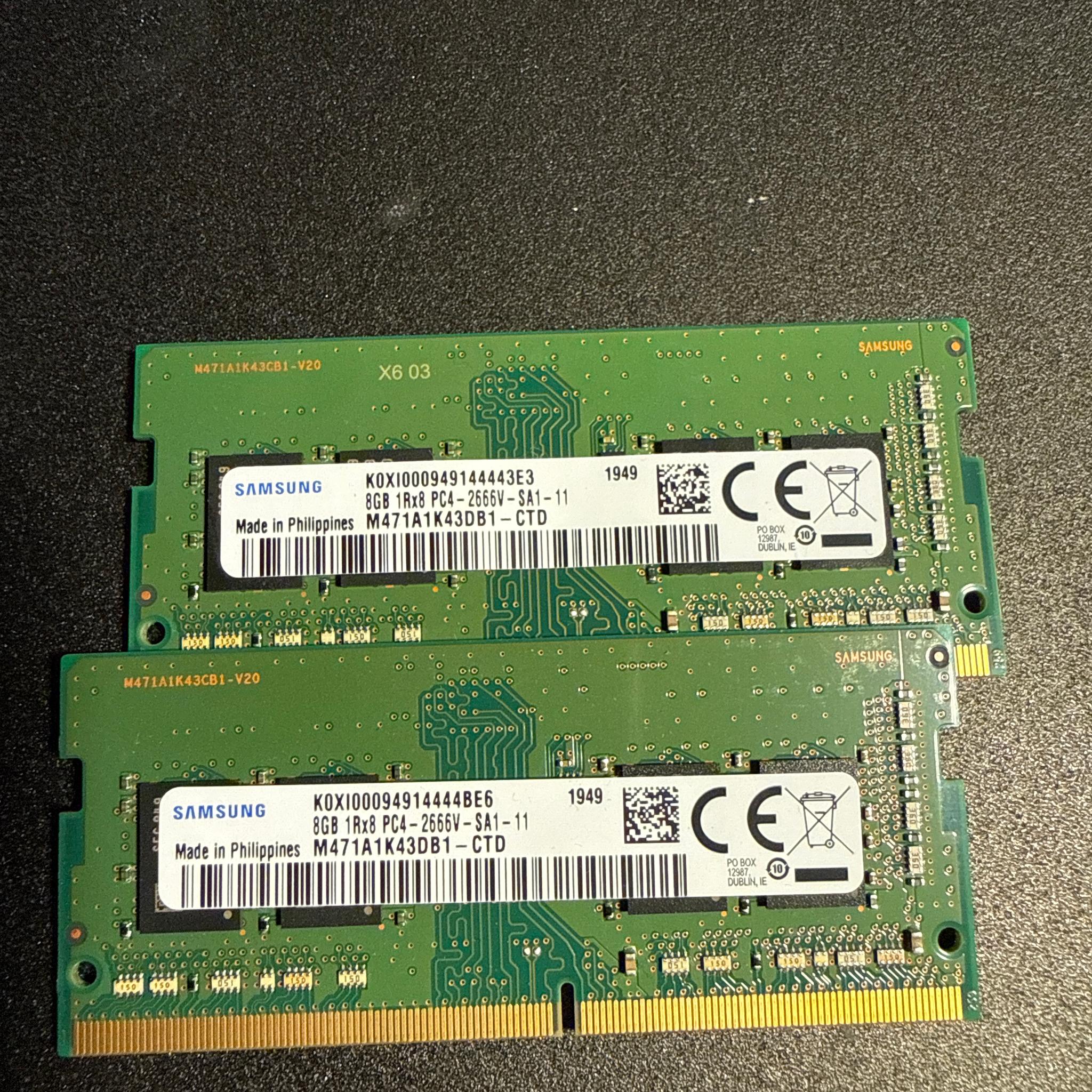 Samsung 16GB (2x8GB) DDR4-2666