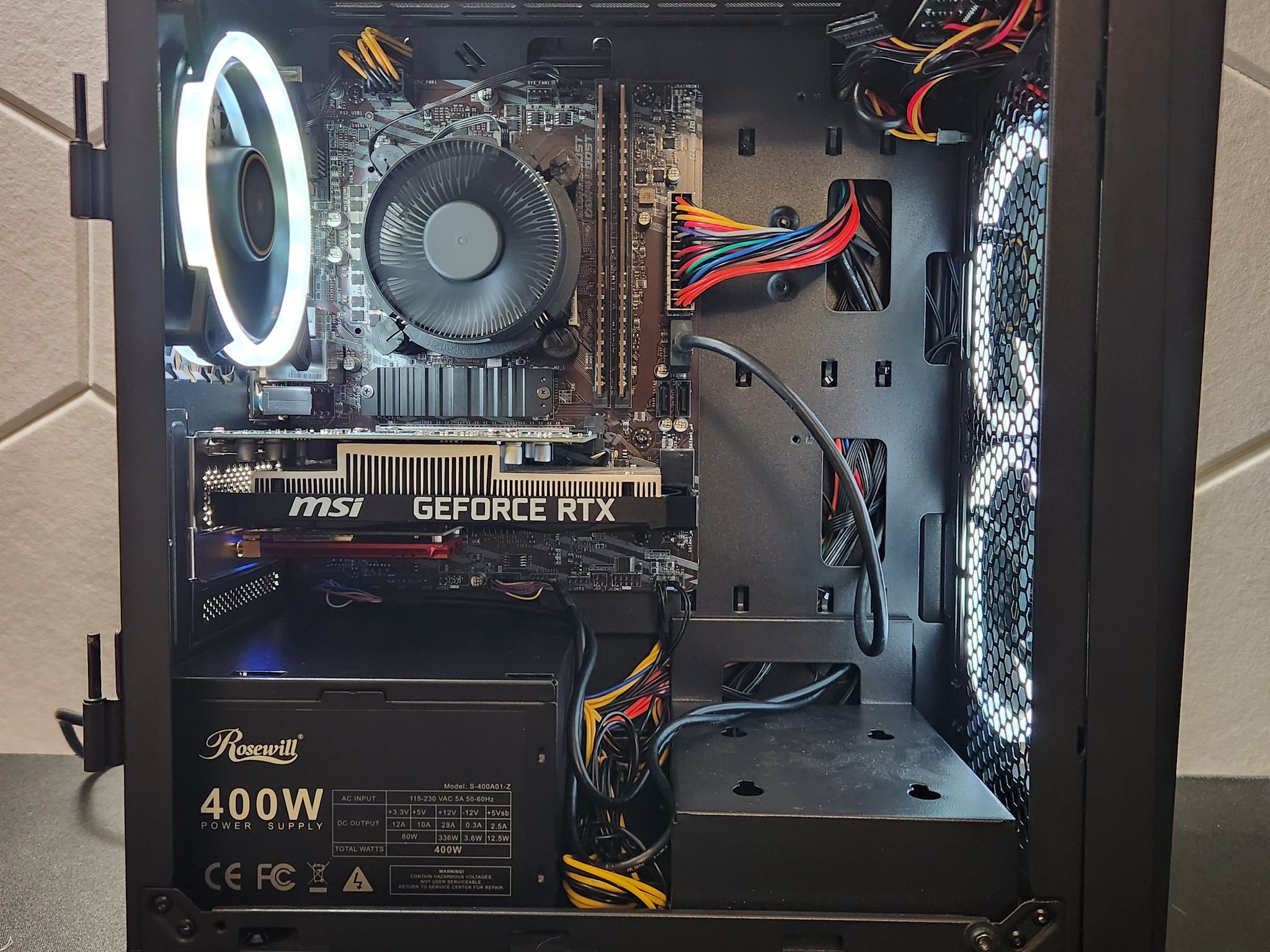 "Budget ESport PC" RTX 3050 6GB | Intel I3 10100f | 16GB DDR4 | 500gb SSD | WIFI