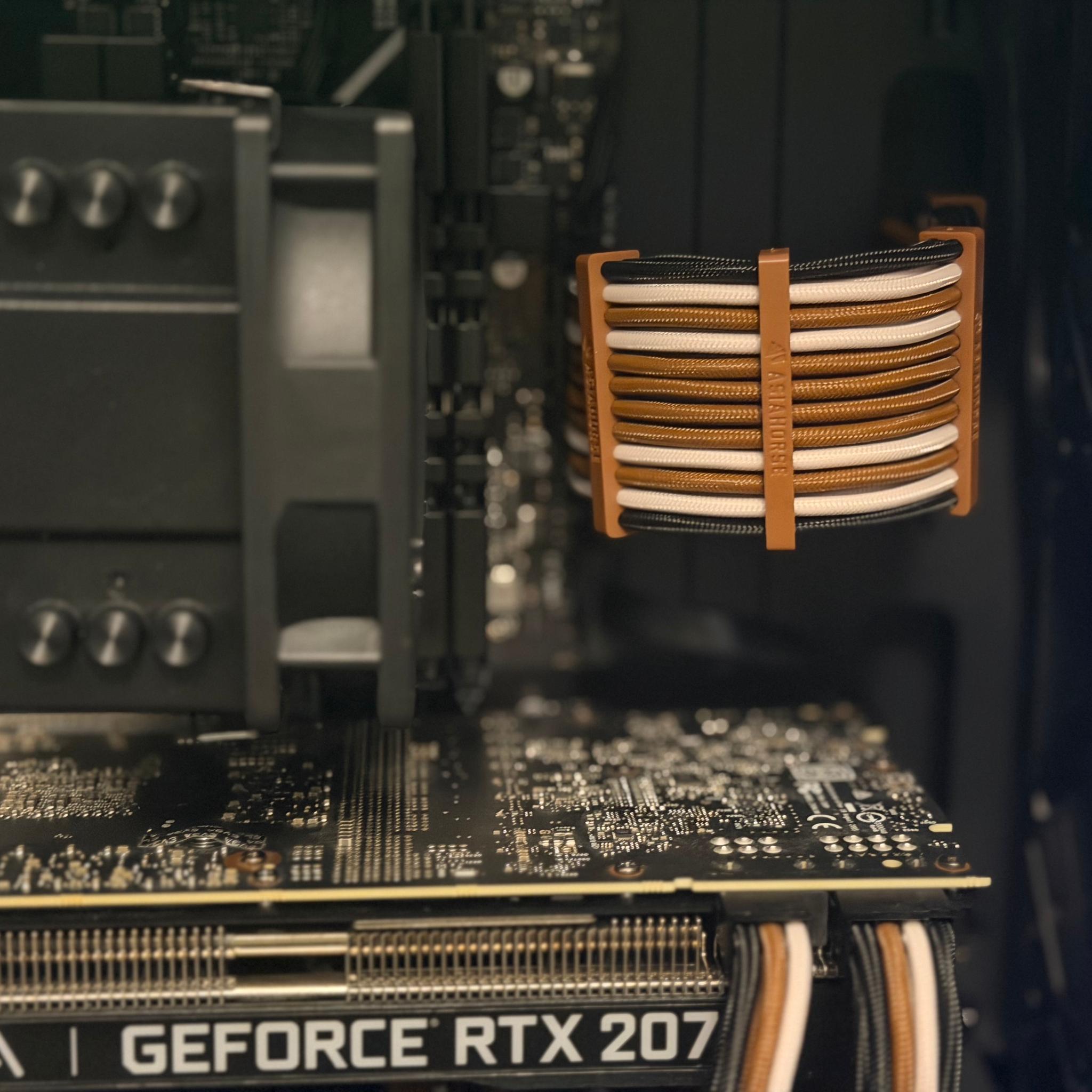 🌲 Clean & Modern Cypress Build | RTX 2070 Super | i3-13100F | 16GB DDR4 | 2TB NVMe | MicroATX