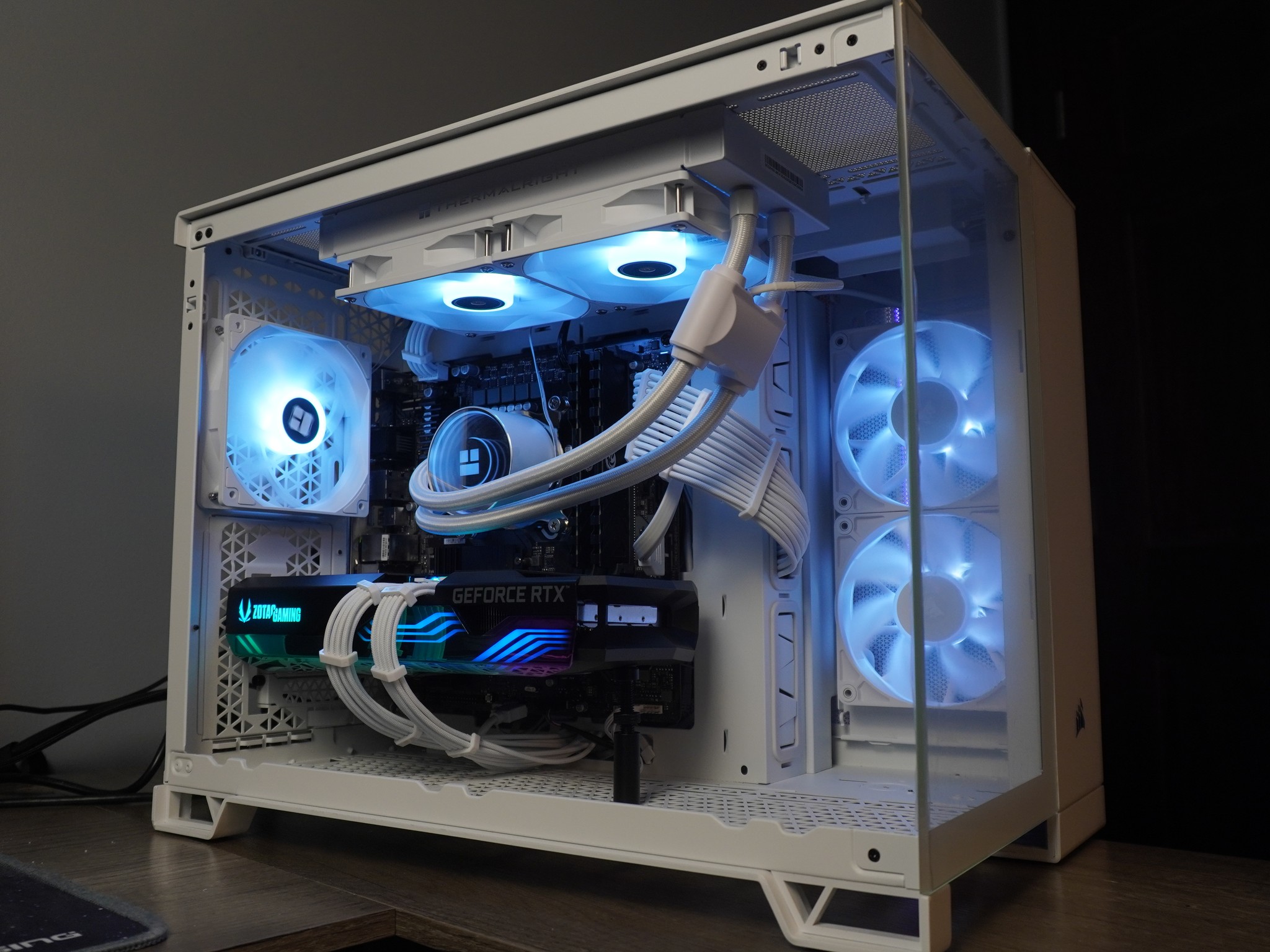🤍AESTHETIC🤍 1440/1080p GAMING MACHINE 💚RTX 3070 💙 i5 12400f | 32GB | 1TB | WIFI