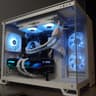 🤍AESTHETIC🤍 1440/1080p GAMING MACHINE 💚RTX 3070 💙 i5 12400f | 32GB | 1TB | WIFI