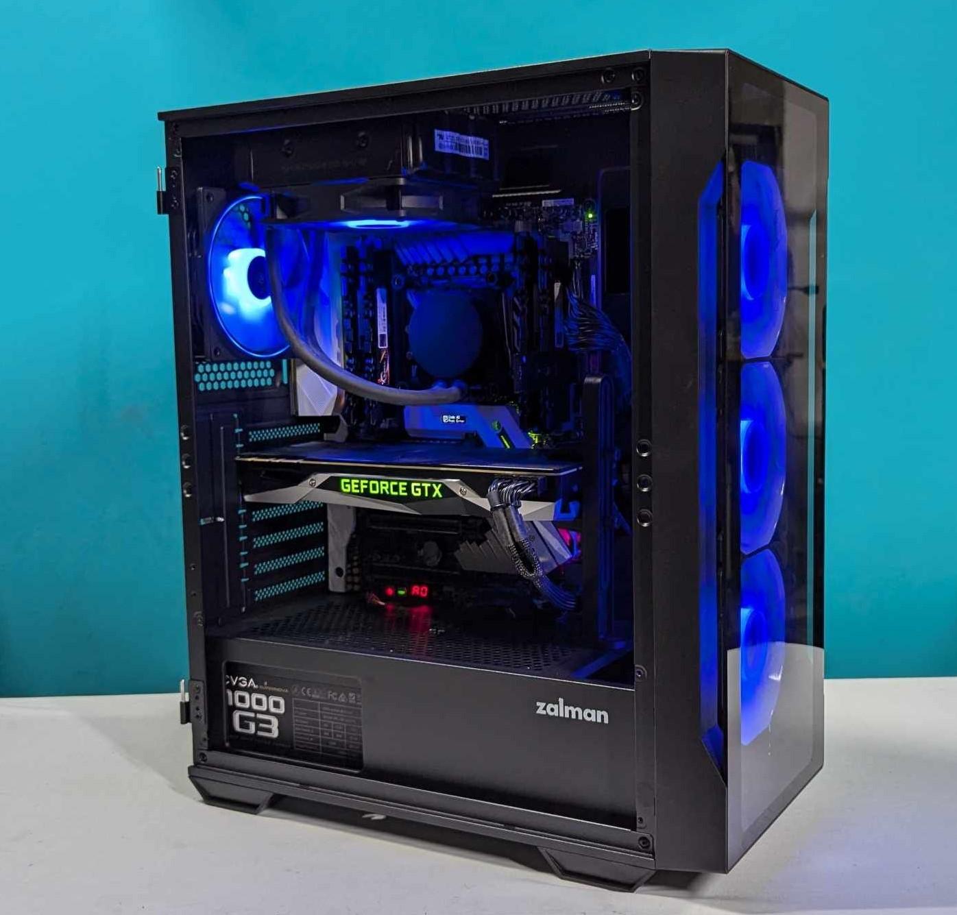 UCW Ready to Play "Greenie" X299 Build (i7-7800X + GTX 1080ti 11GB + 32gb RAM) Free Ship!
