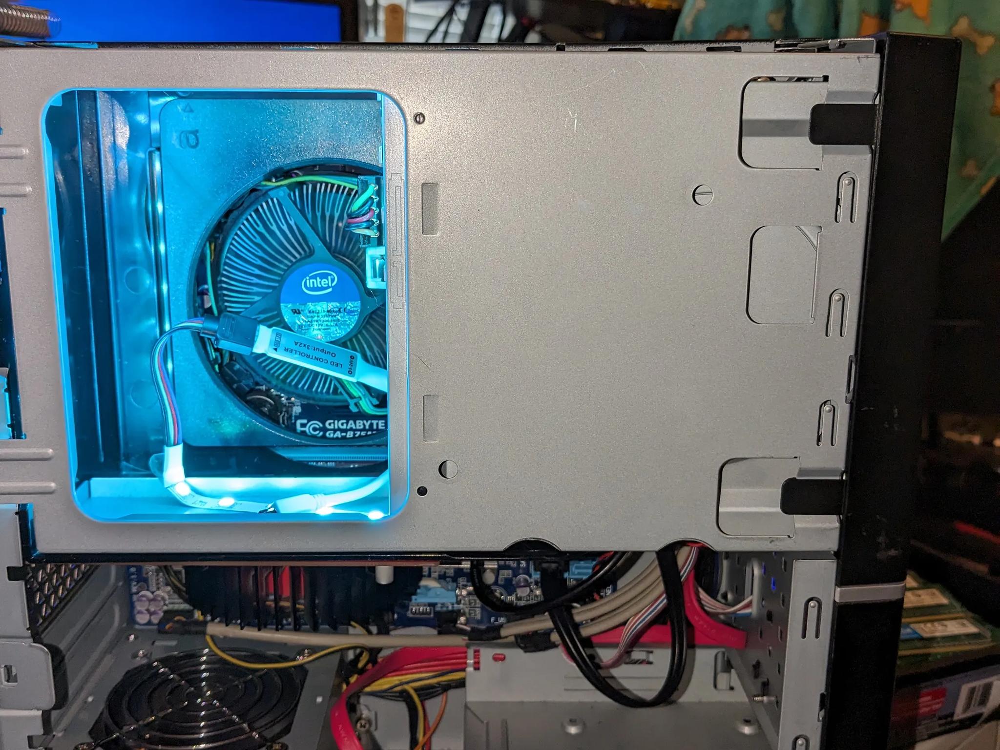 Budget Gaming PC - i7 2nd Gen, 16GB RAM, RX 460 2GB, 480GB SSD, RGB, WiFi