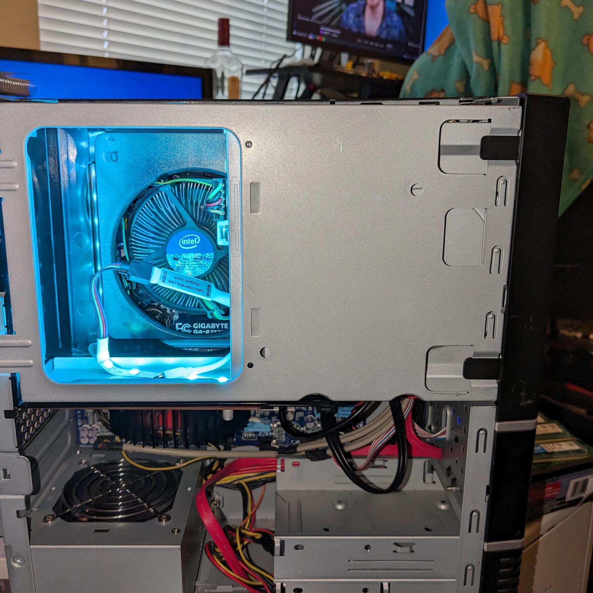 Budget Gaming PC - i7 2nd Gen, 16GB RAM, RX 460 2GB, 480GB SSD, RGB, WiFi