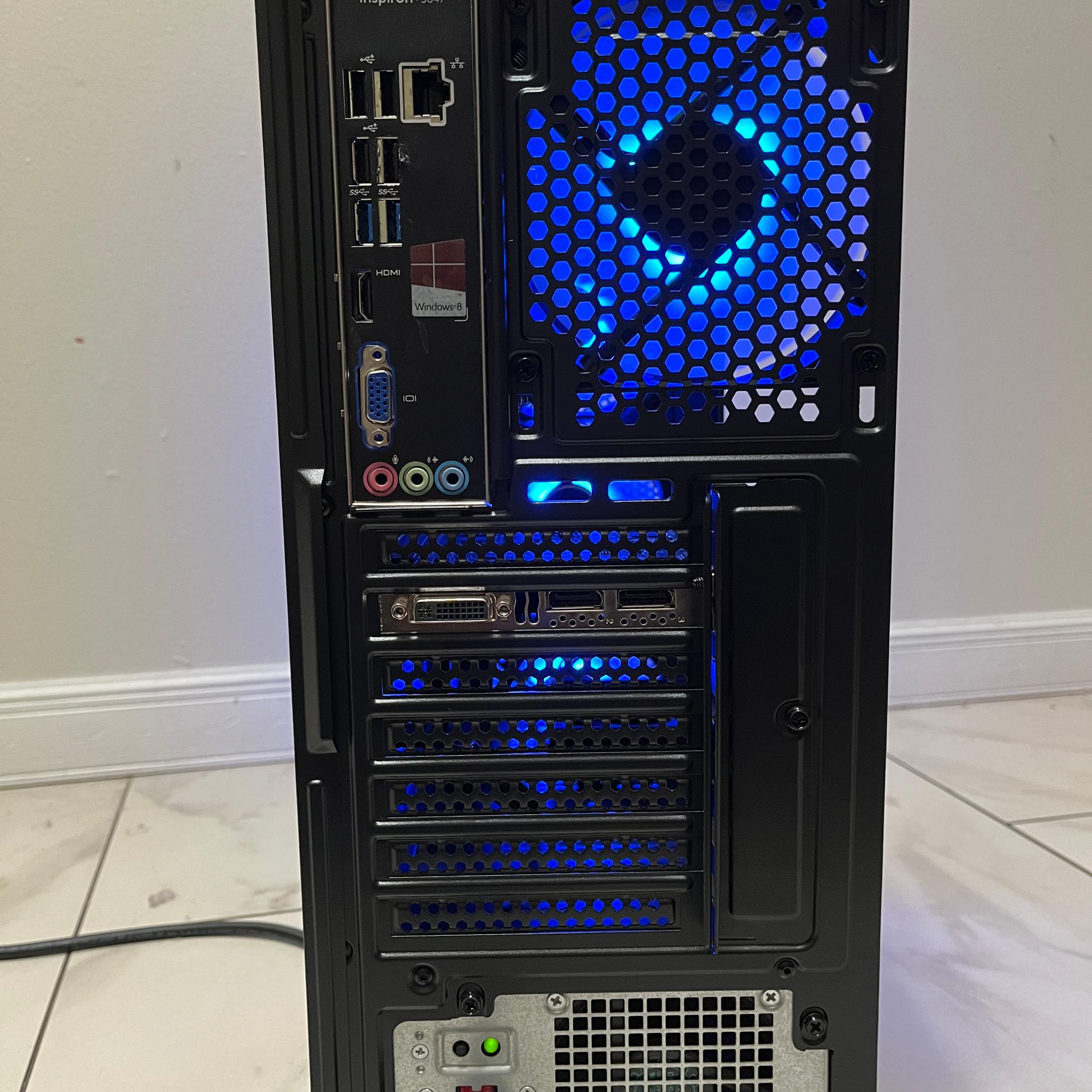 Super Budget Gaming PC - Intel i5-4440, NVIDIA 4GB GPU, 12GB RAM, 628GB Storage, w/ Wi-Fi & BT