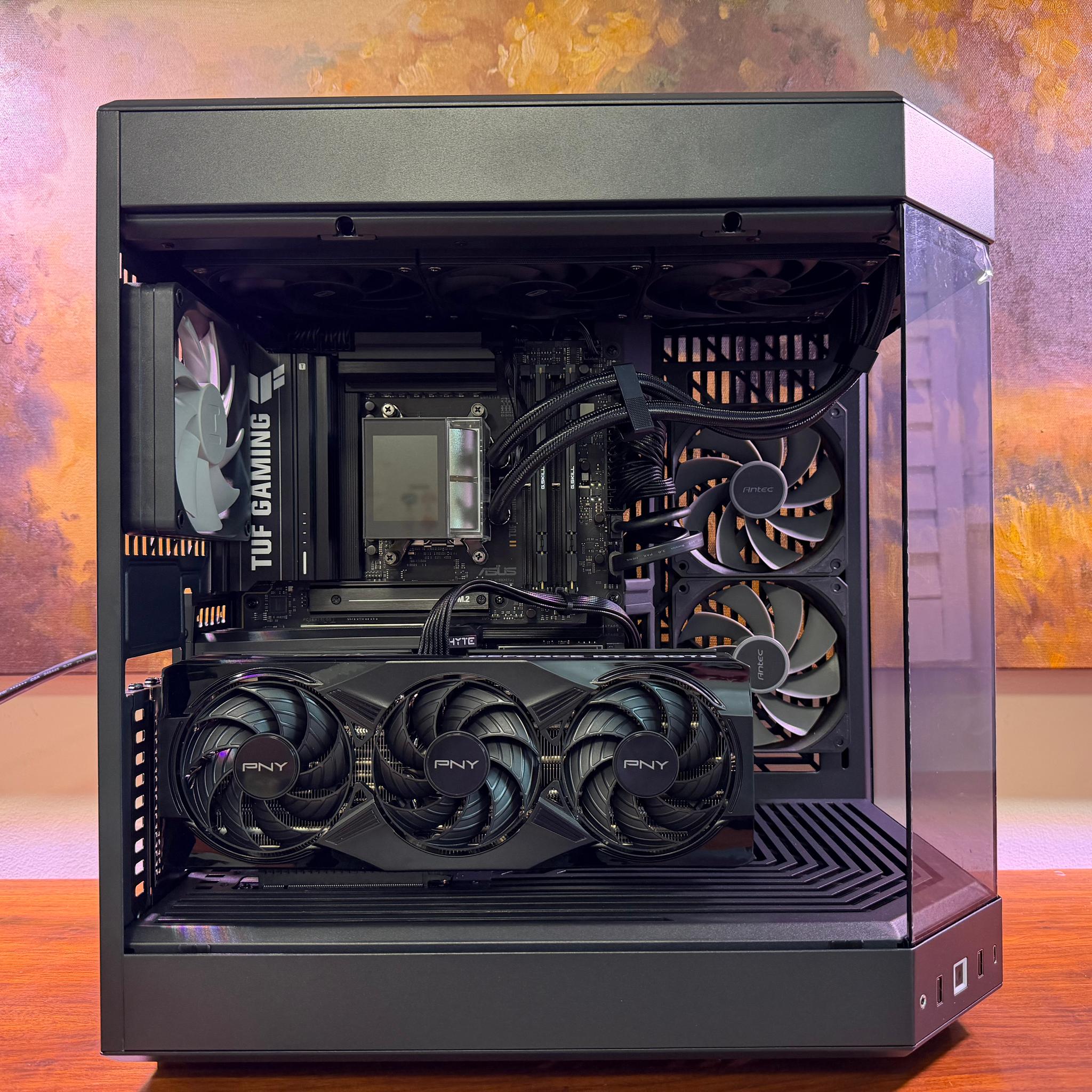 RTX 5070 12GB | Ryzen 5 7500X3D | 32GB 6000 | TUF B850-PLUS | 1TB NVMe | 360mm AIO | 850W PSU