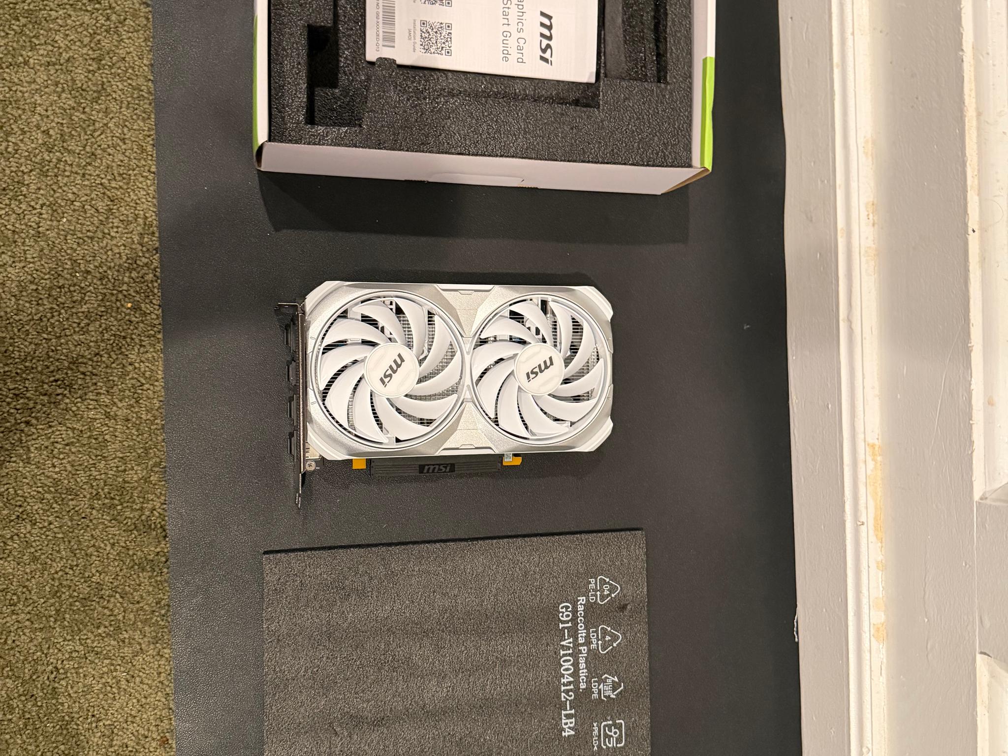 RTX 4060 Ventus 2x White 8G OC