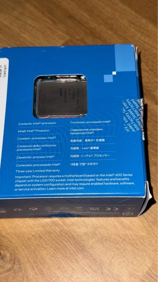 Intel i5 12600k