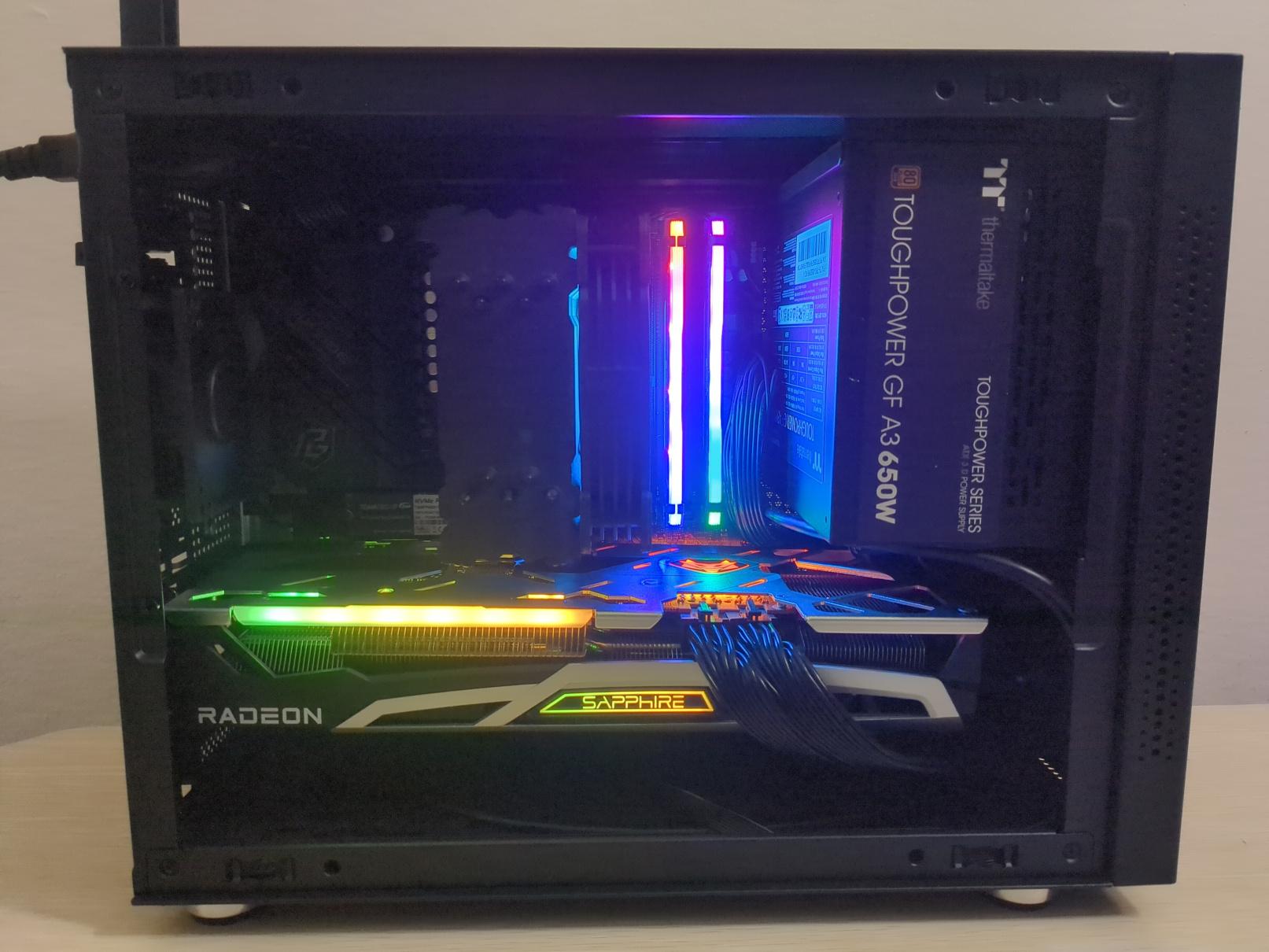 RX 6700XT, Ryzen 5 5600X Gaming PC (32GB RAM, 1TB SSD, Win11 Pro)