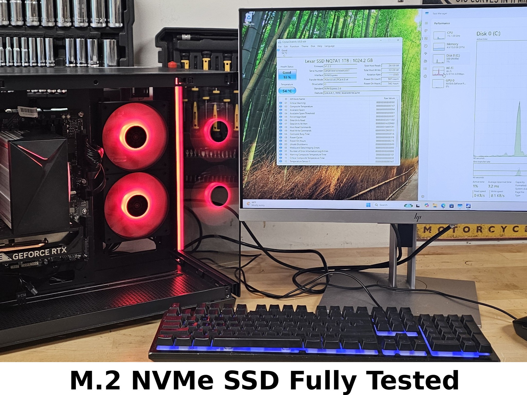 1TB NVMe M.2 SSD Lexar
