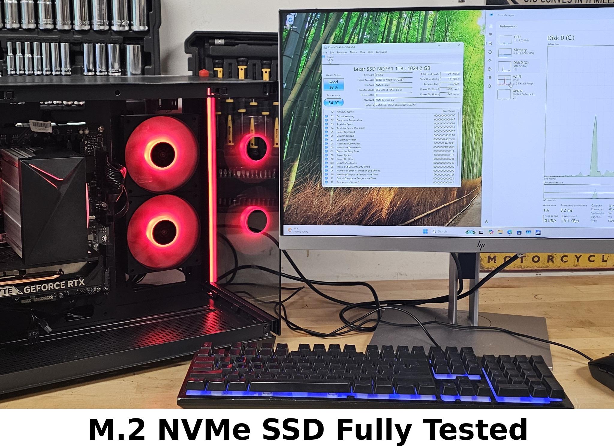 1TB NVMe M.2 SSD Lexar