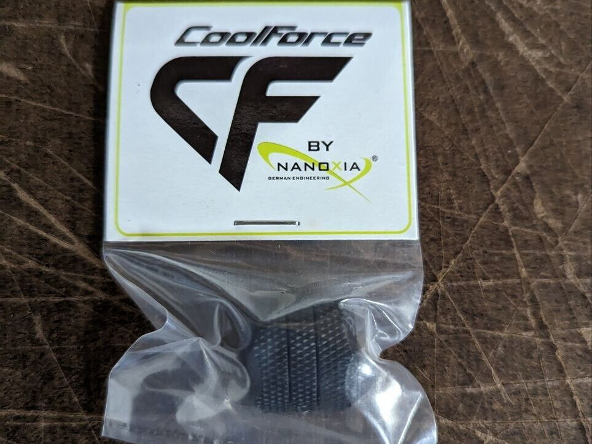 Coolforce CF1 Fitting - Hard Tube Adaptor - straight - dual - 12mm to 12mm black