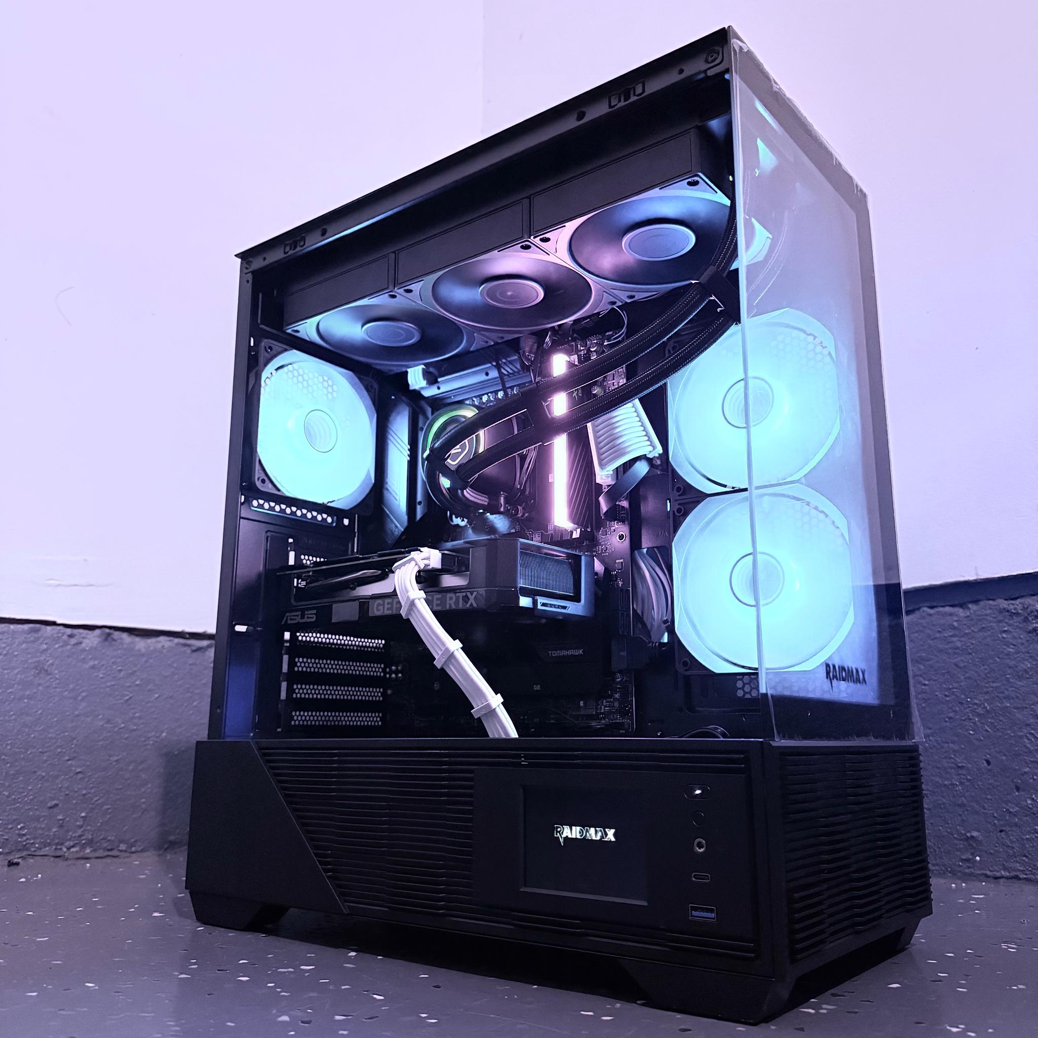 🌕"Lunar Onyx"⚫️ | 1440p Gaming | Ryzen 7 7700X | RTX 4060 | 16GB DDR5 | 1TB SSD | Free Shipping