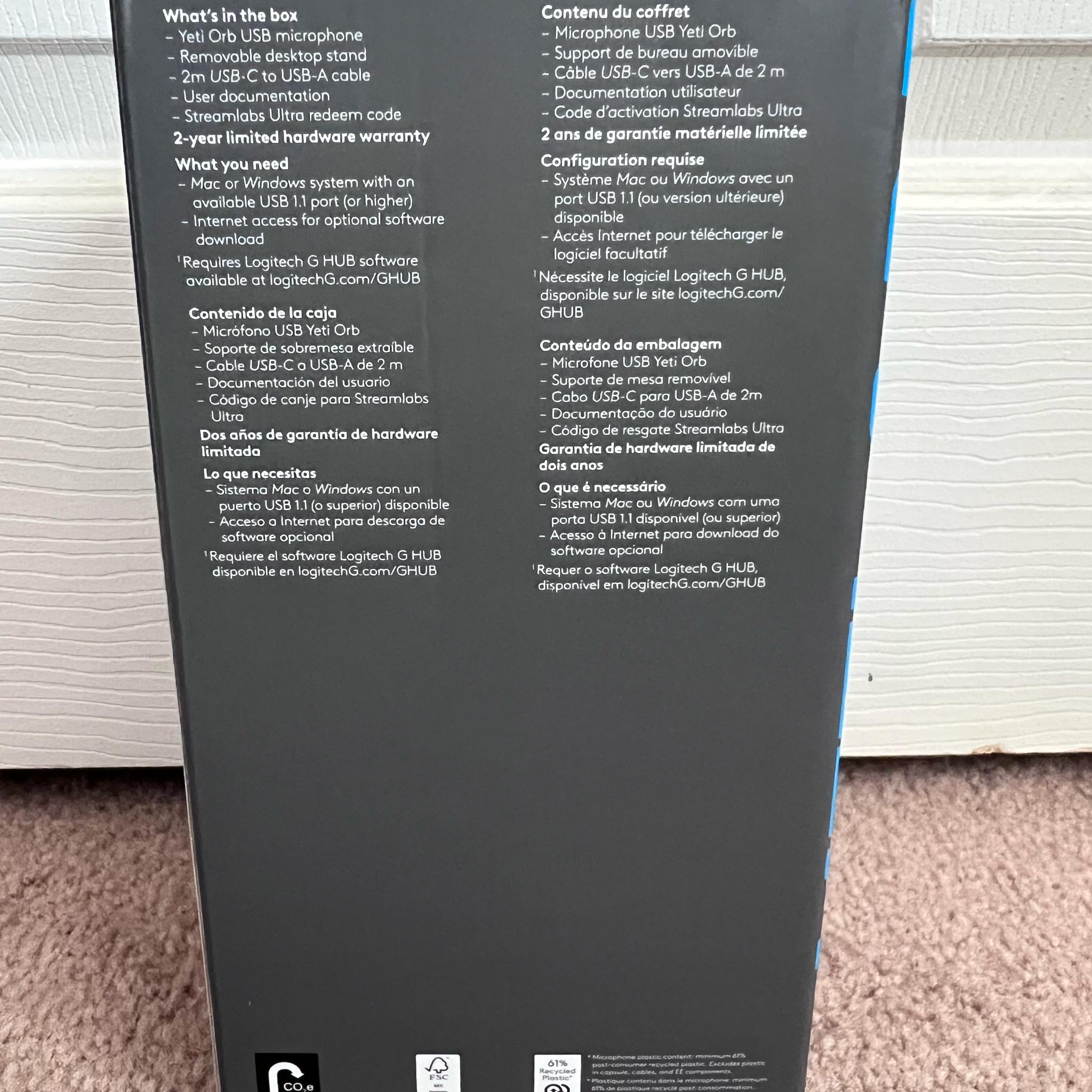 Logitech Yeti Orb