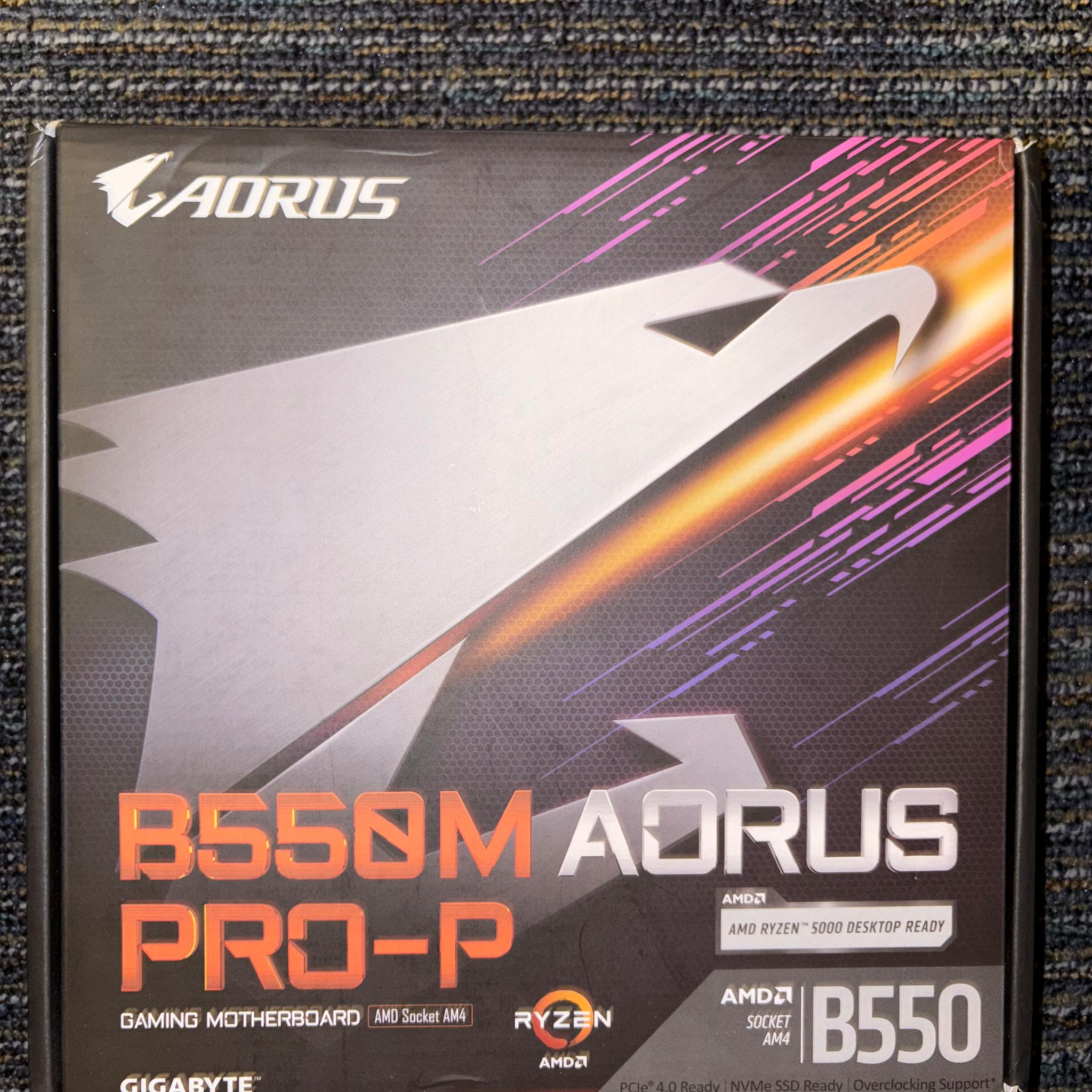 Gigabyte B550M Aorus Pro-P (READ DESCRIPTION)