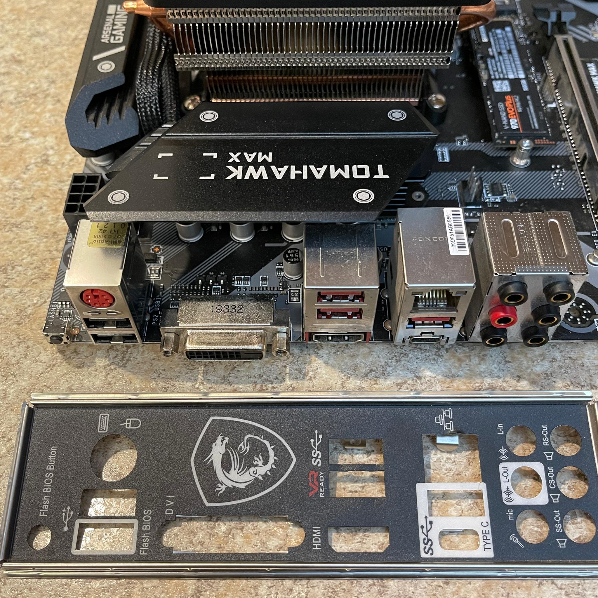 MSI B450 3700x 16GB Ram 500GB NVMe Windows 10