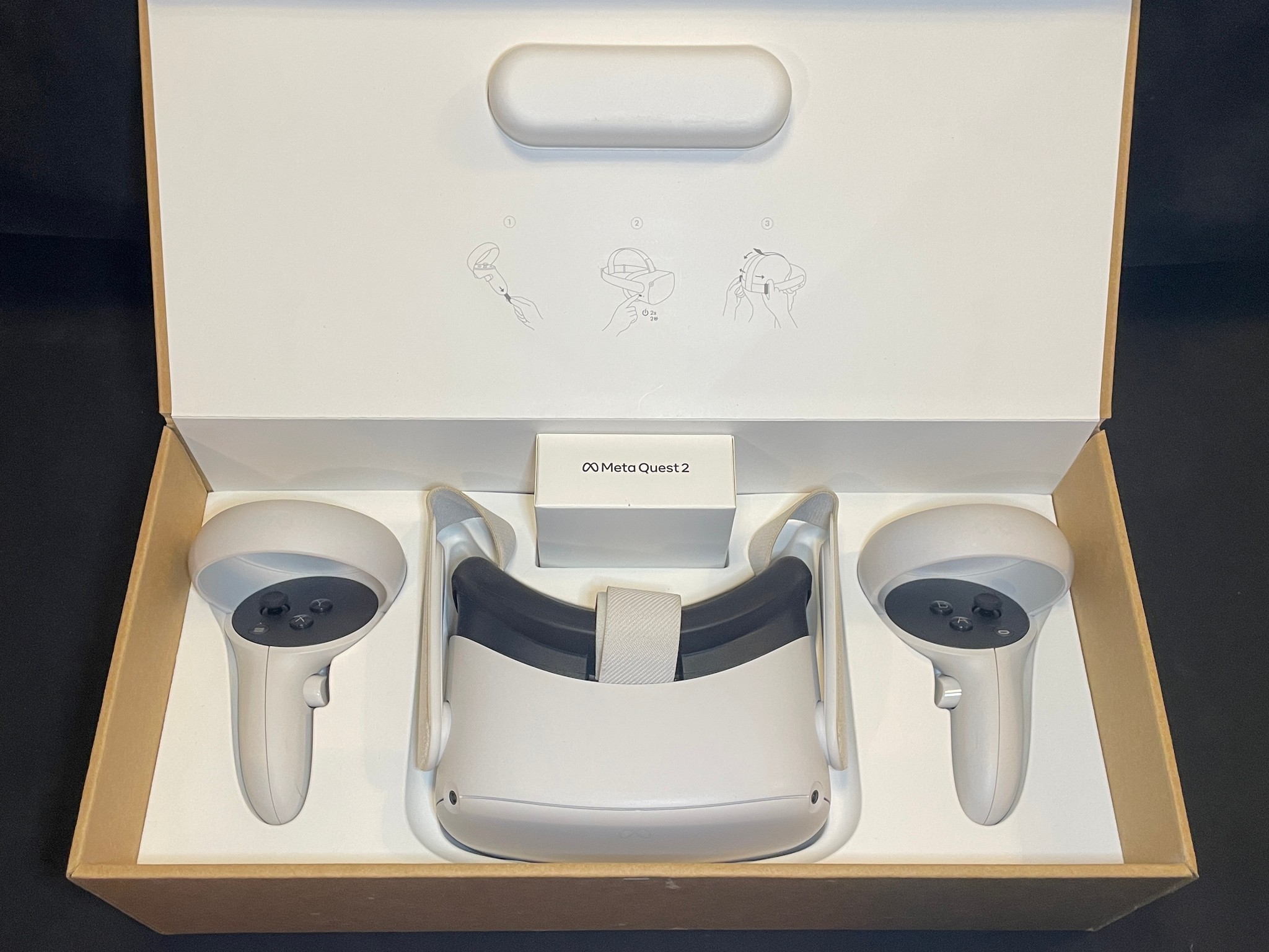 Meta Quest 2 With Developer Account 128gb And Accessories In Box