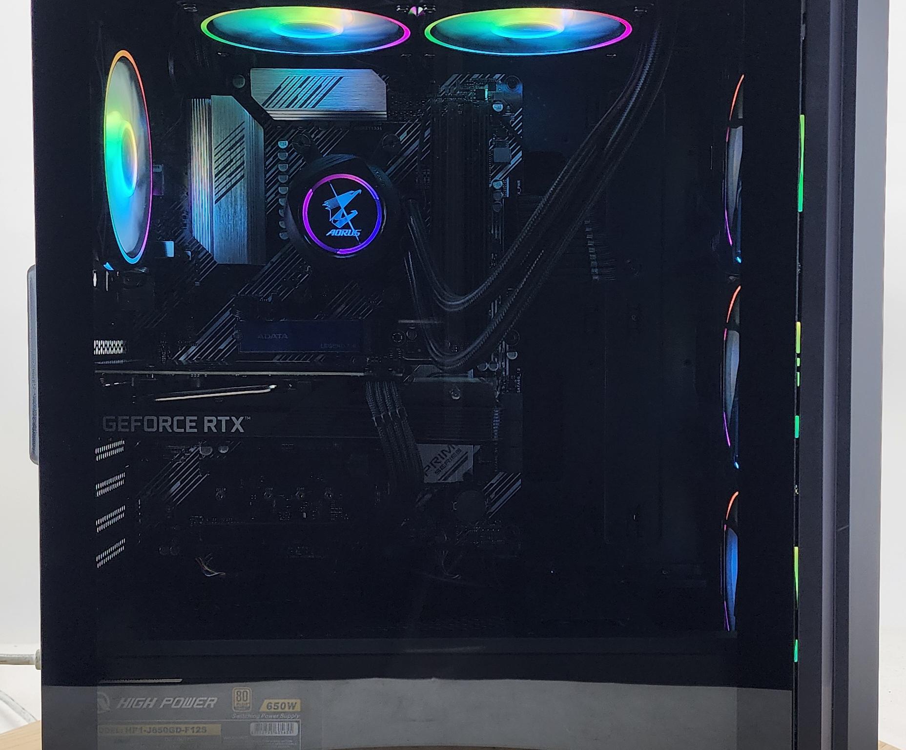 Gaming PC Ryzen 7 5700X 32GB RAM 1TB SSD RTX 3070 8GB Windows 11 PC