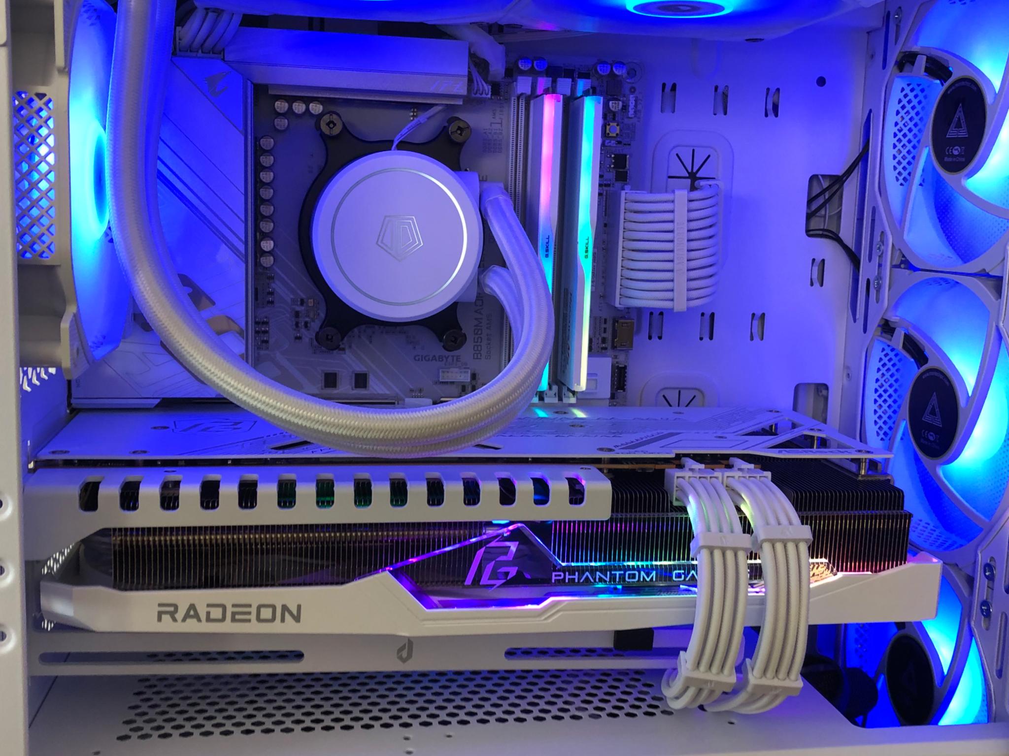 🧊PLANET HOTH🧊 AMD 7900 XT 20GB🧊AMD Ryzen 7 7700X🧊32GB DDR5 6000Mhz RAM❄️1TB SSD🧊Liquid Cooled!