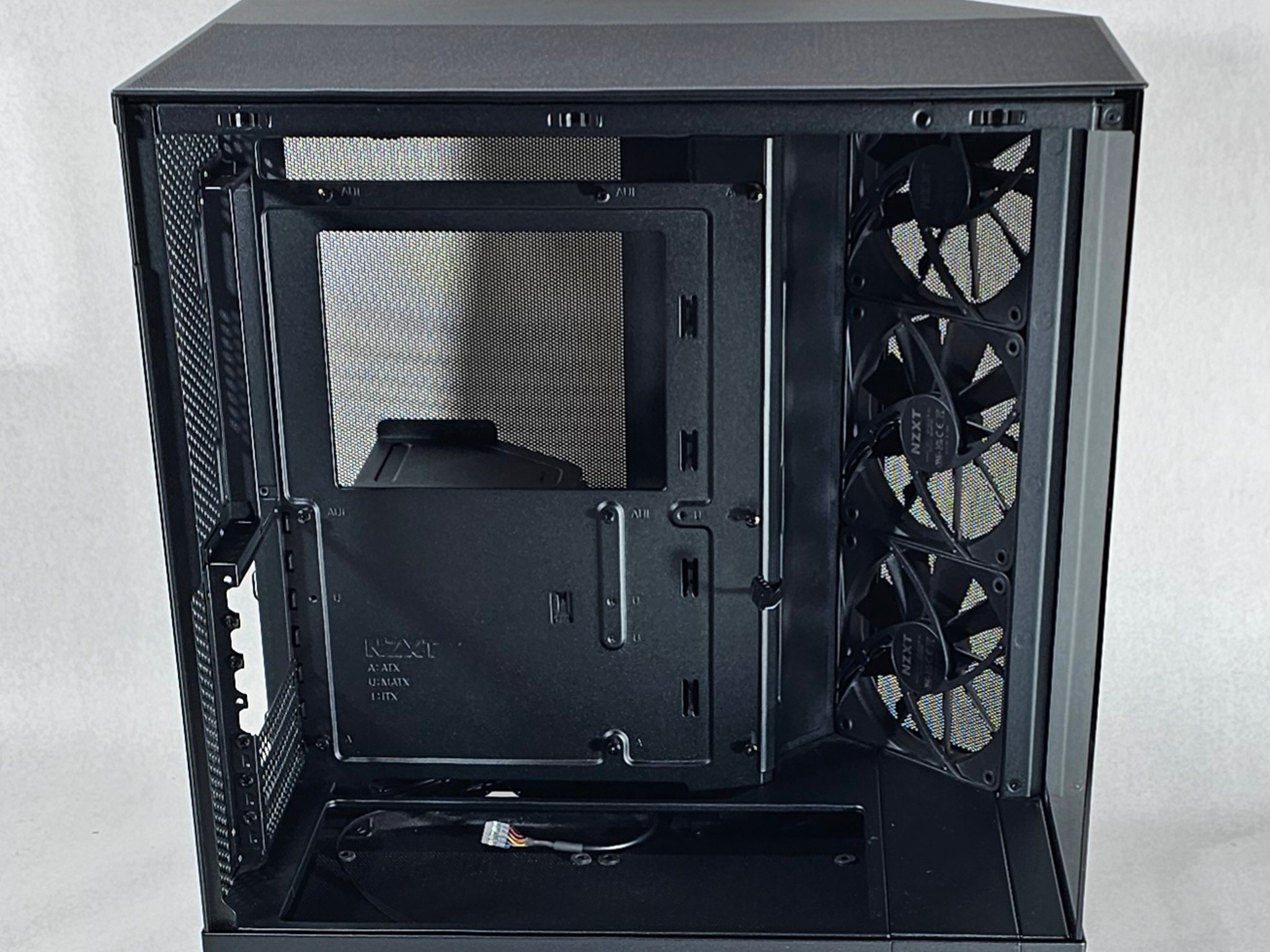 NZXT PC Case with Tempered Glass Side Panel and Front Mesh