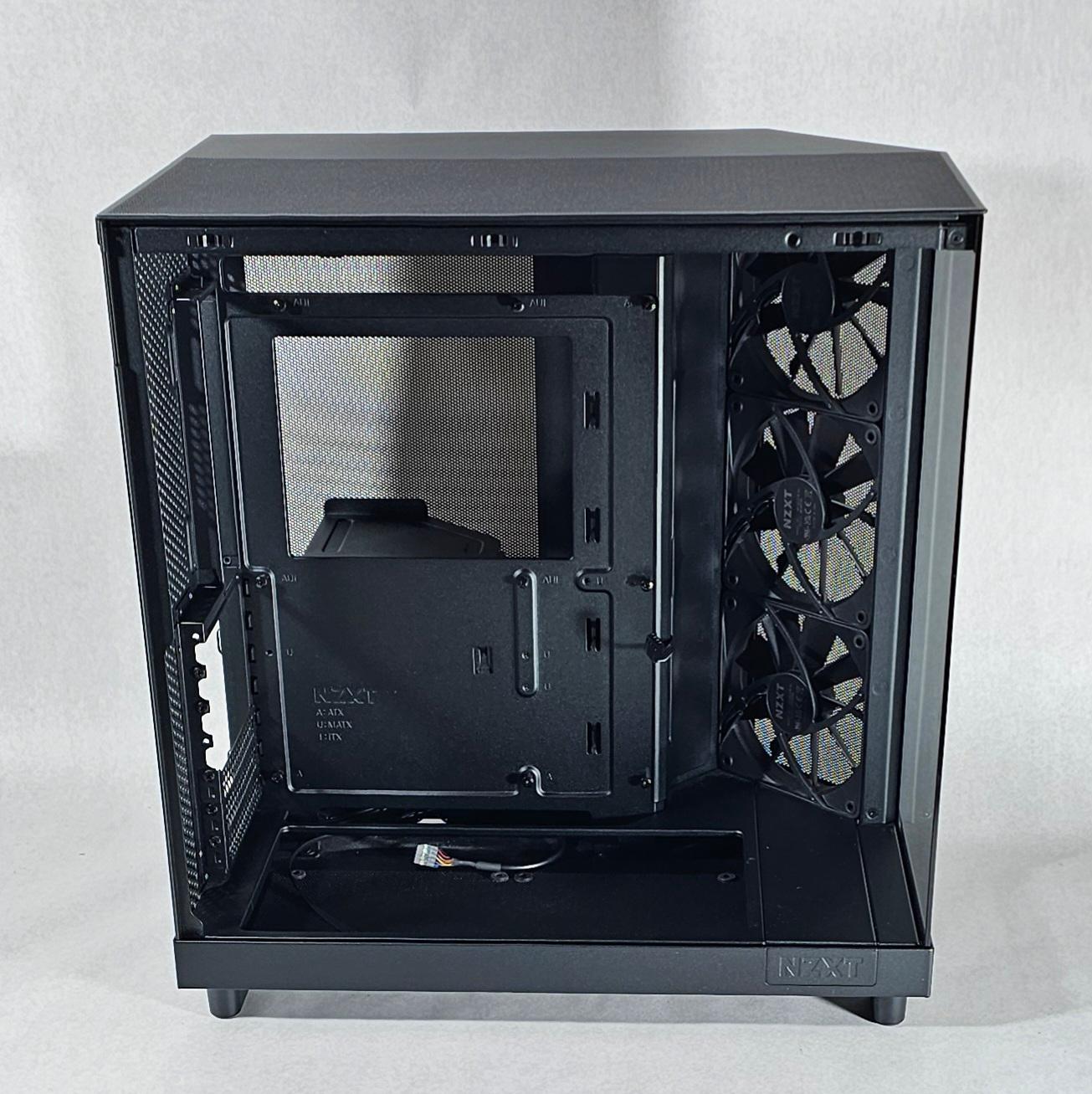 NZXT PC Case with Tempered Glass Side Panel and Front Mesh
